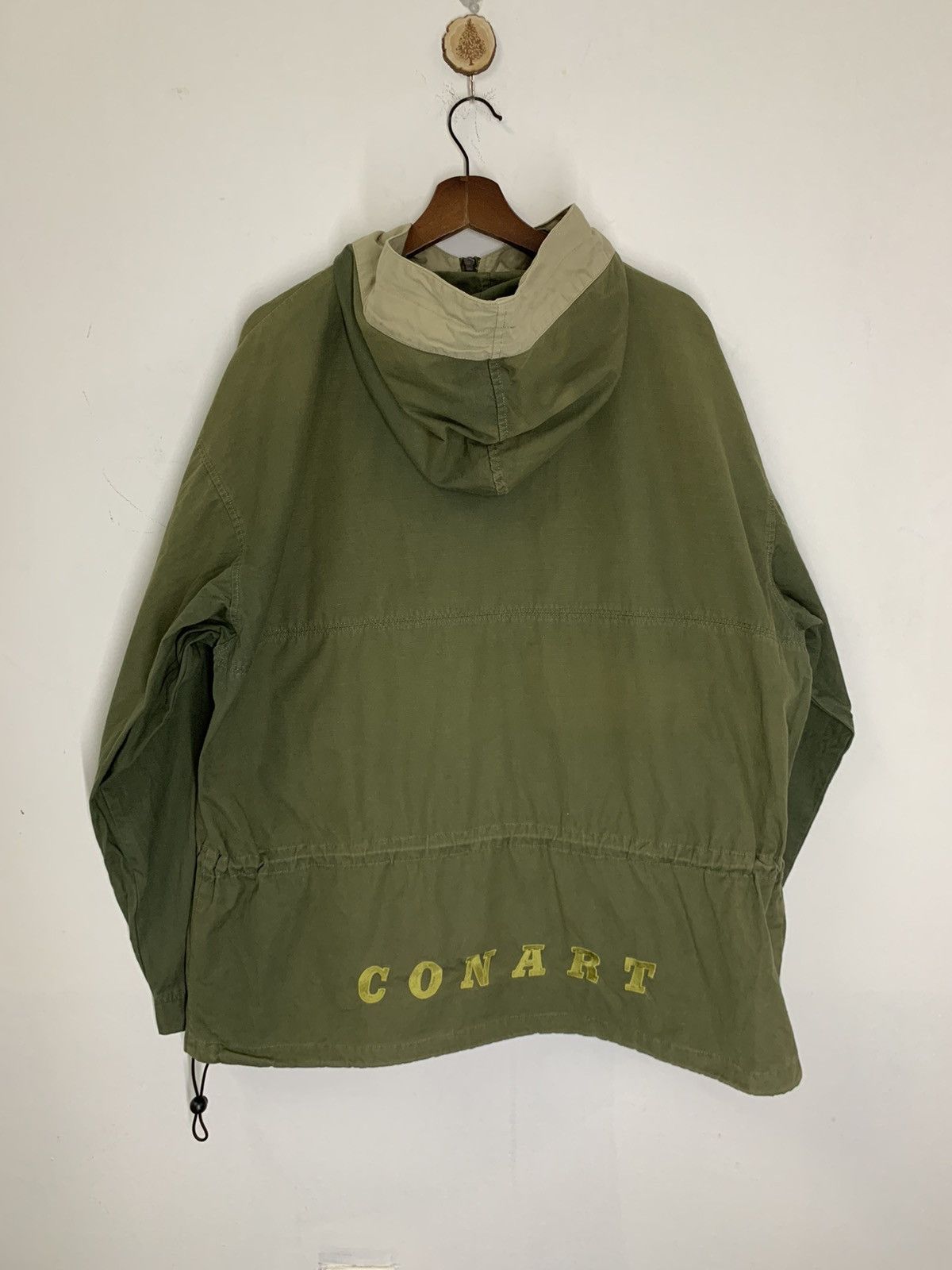 Vintage 90’s CONART Anorak Pullover Jacket Hip Hop Culture - 8