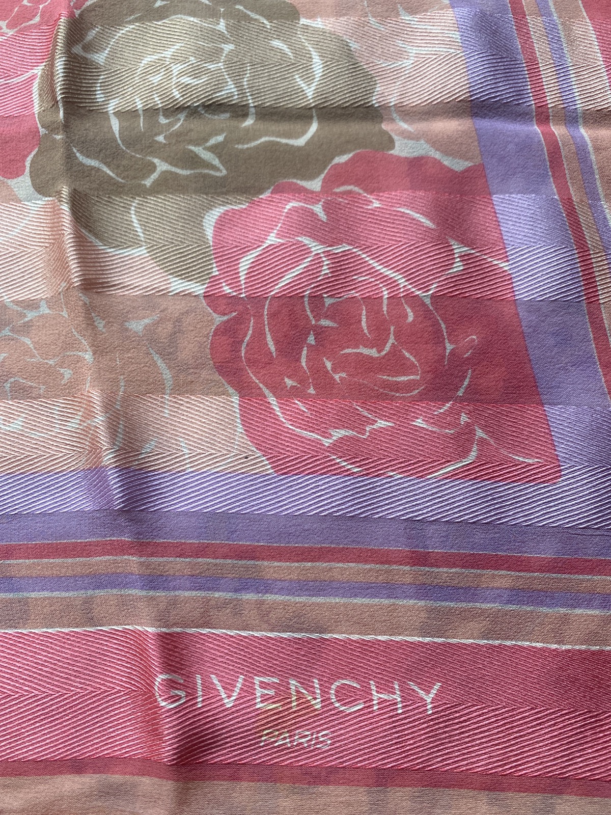 Vintage Givenchy Silk Scarf - 2