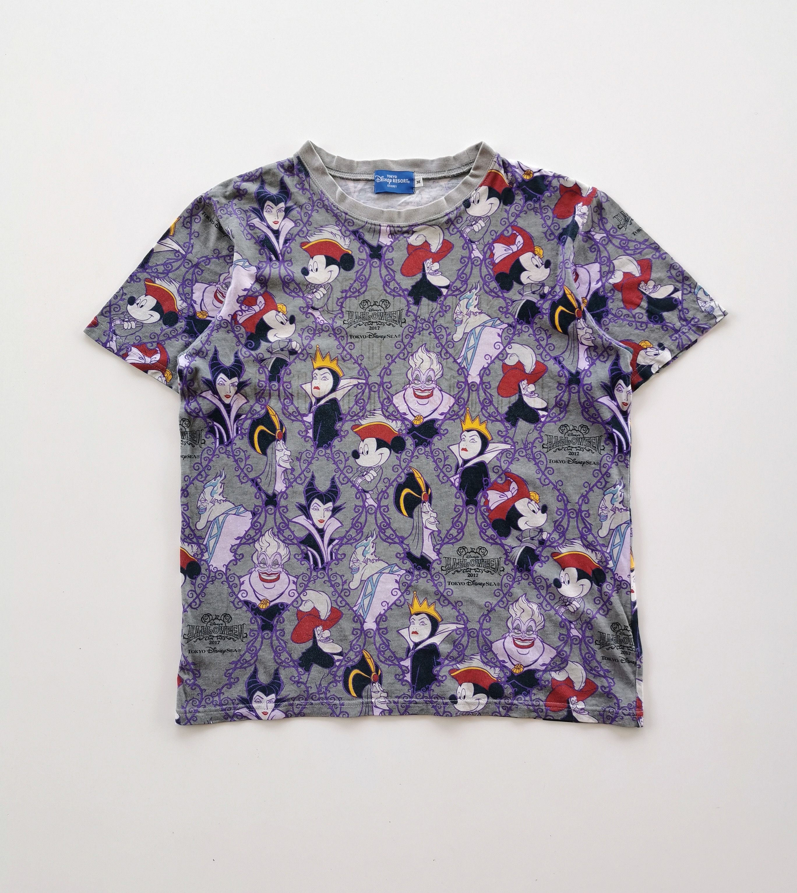 Disney Mickey Halloween Full Print Tees - 3