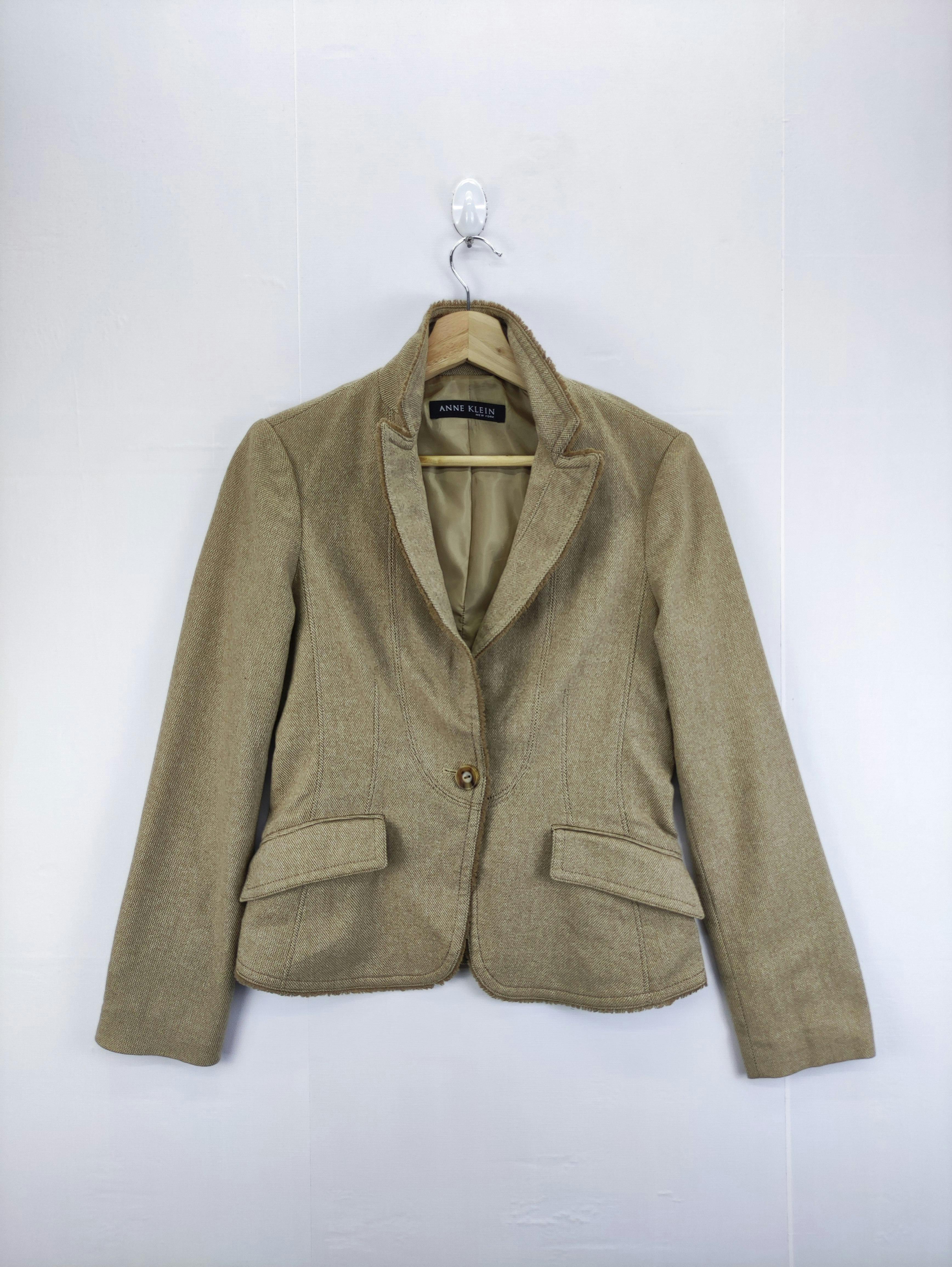 Vintage Anna Klien Cropped Jacket Coat Blazers - 1