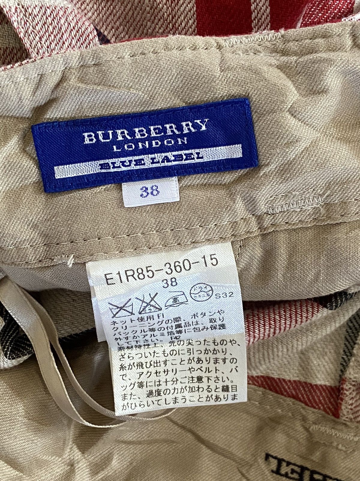 Burberry Blue Label Nova Check Shorts - 3