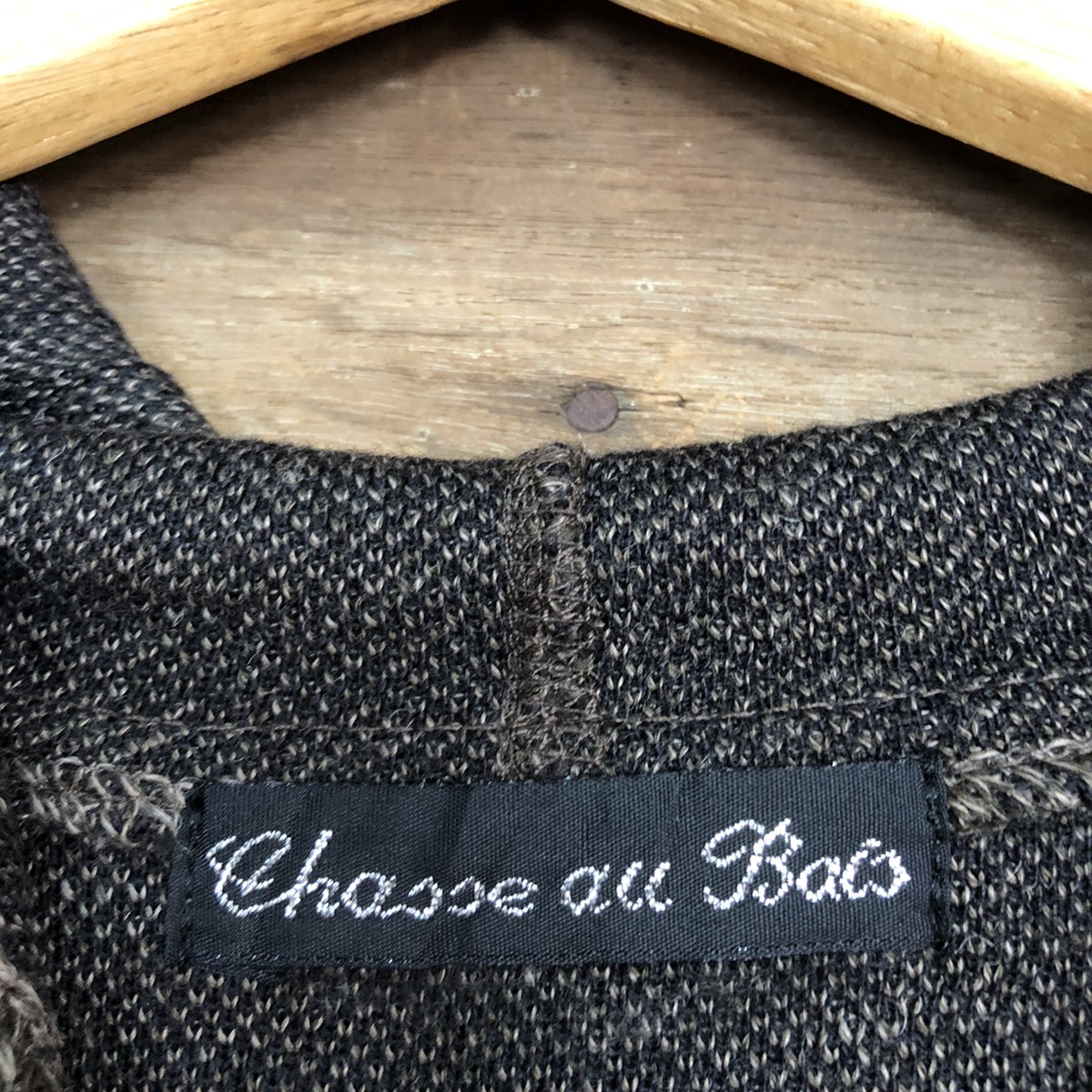 Homespun Knitwear - Chasse Au Baw Patterned Knitwear Long Sweater - 11