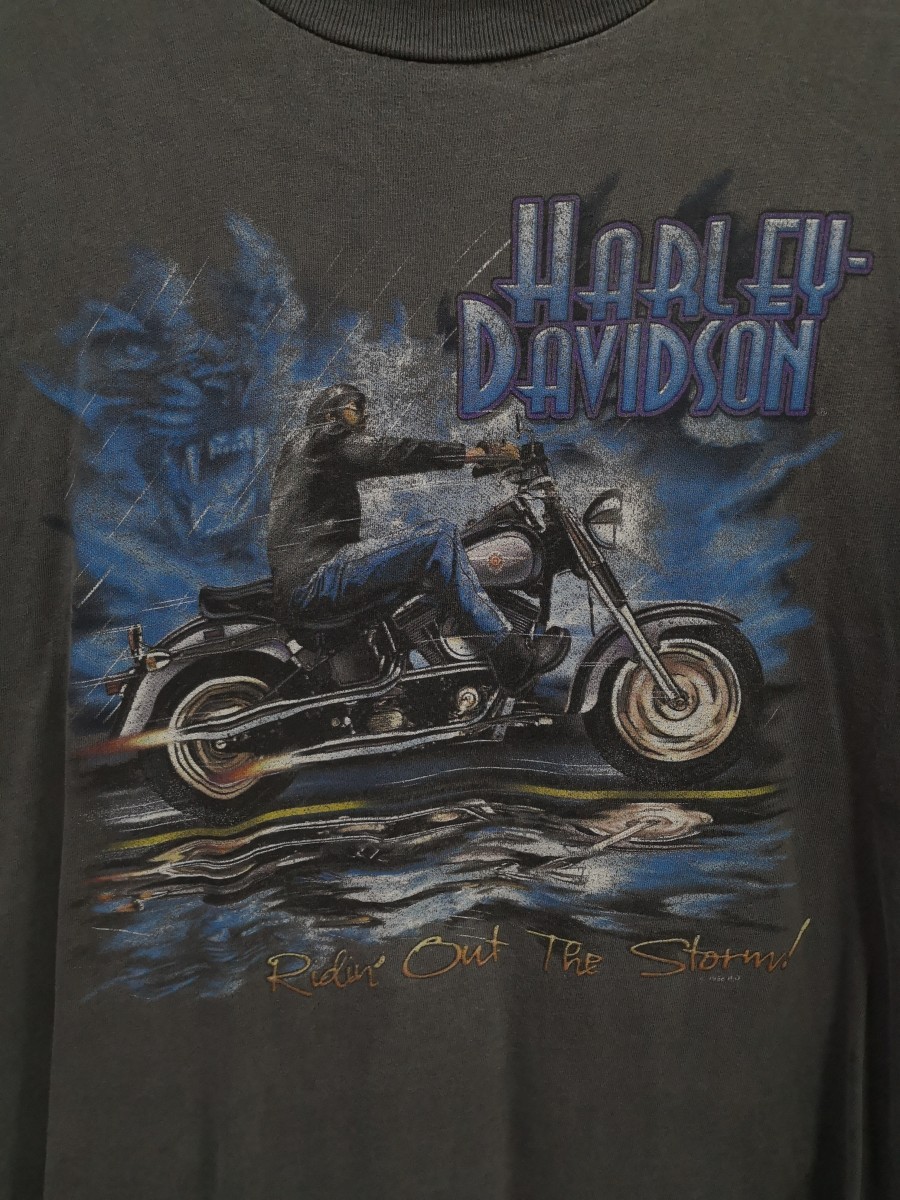 Harley Davidson - 90s Barnett T Shirt - 3