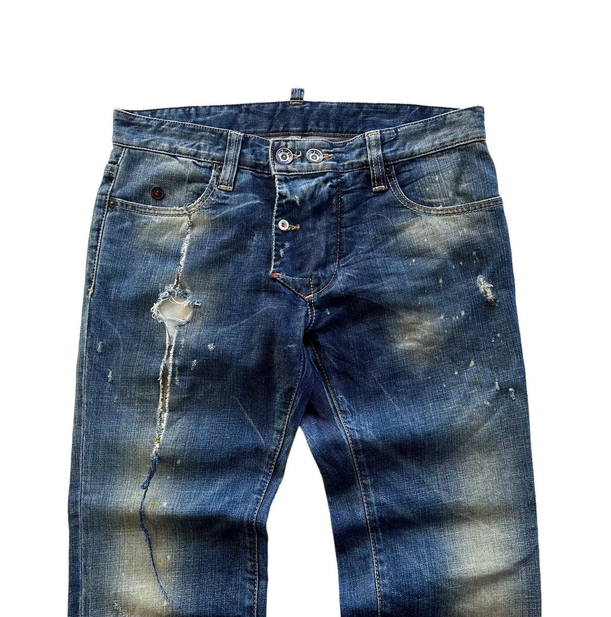 Dsquared2 Distressed Denim Jeans - 3