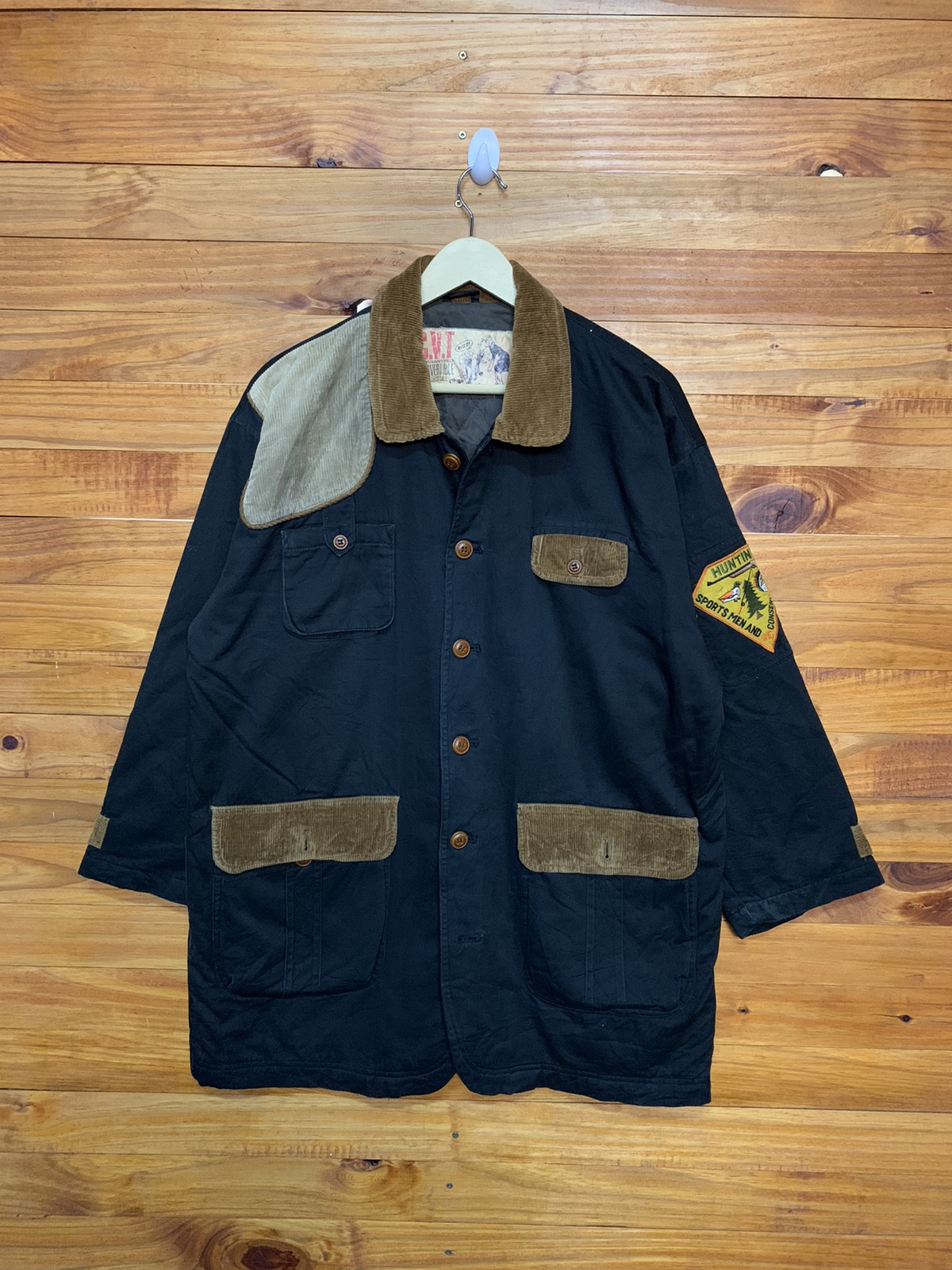 Vintage - Vintage Convertible World Hunting Coat Jacket - 1