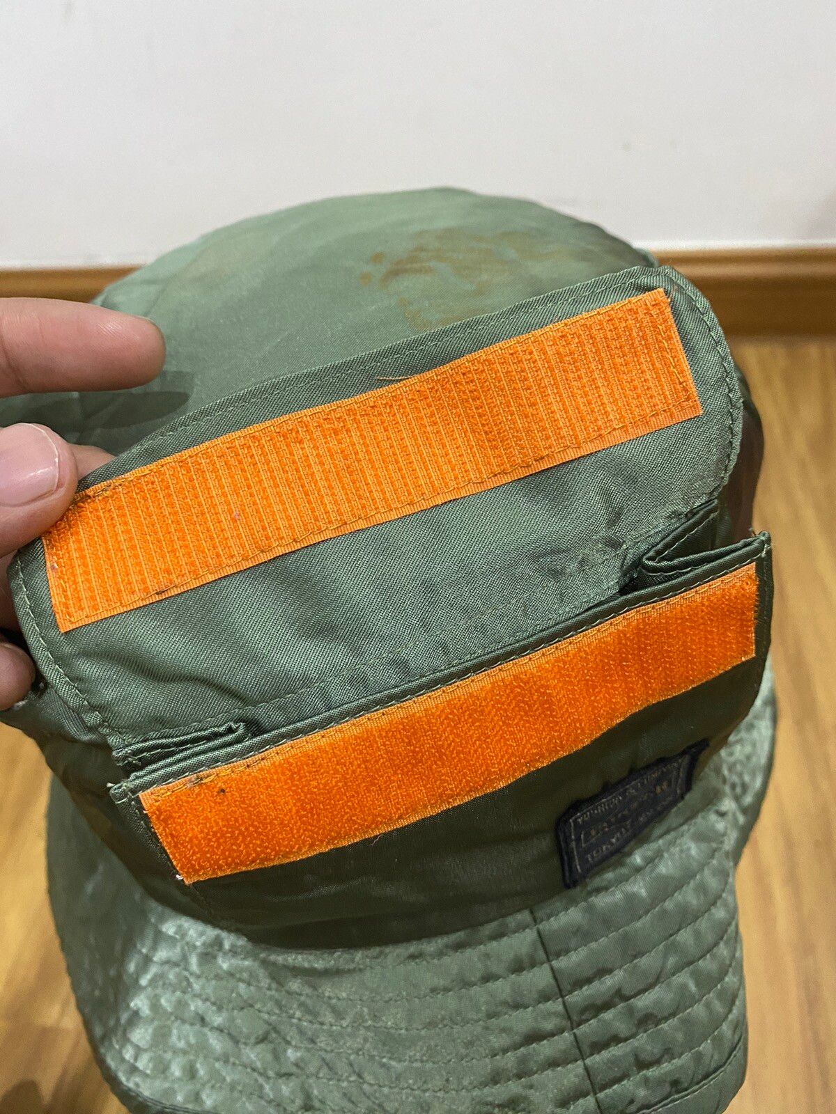 AW14 Nylon Tanker Pocket Bucket Hat 2 In 1 - 8