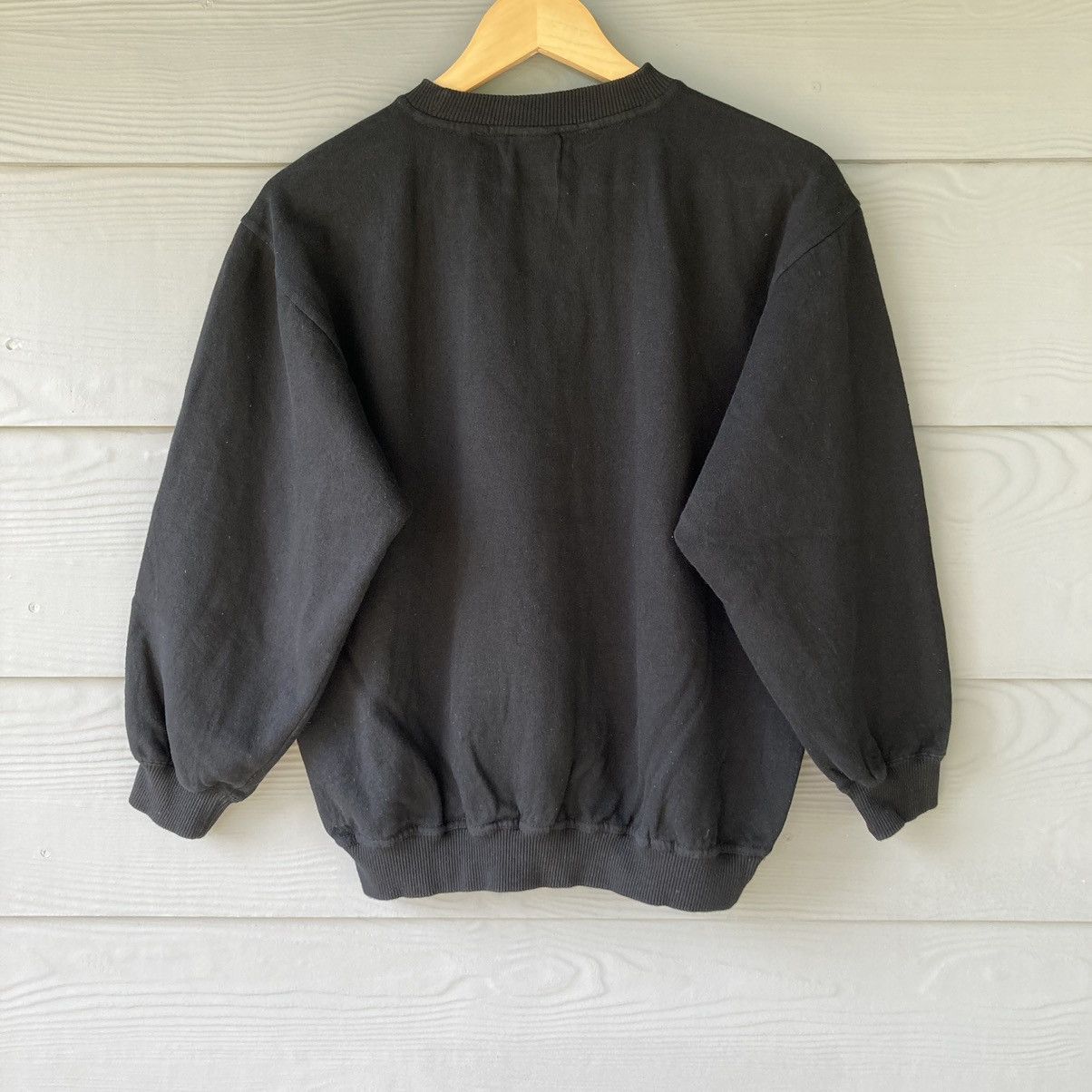 Vintage - 90s XCII Wildside L.A CA Black Sweatshirt - 7