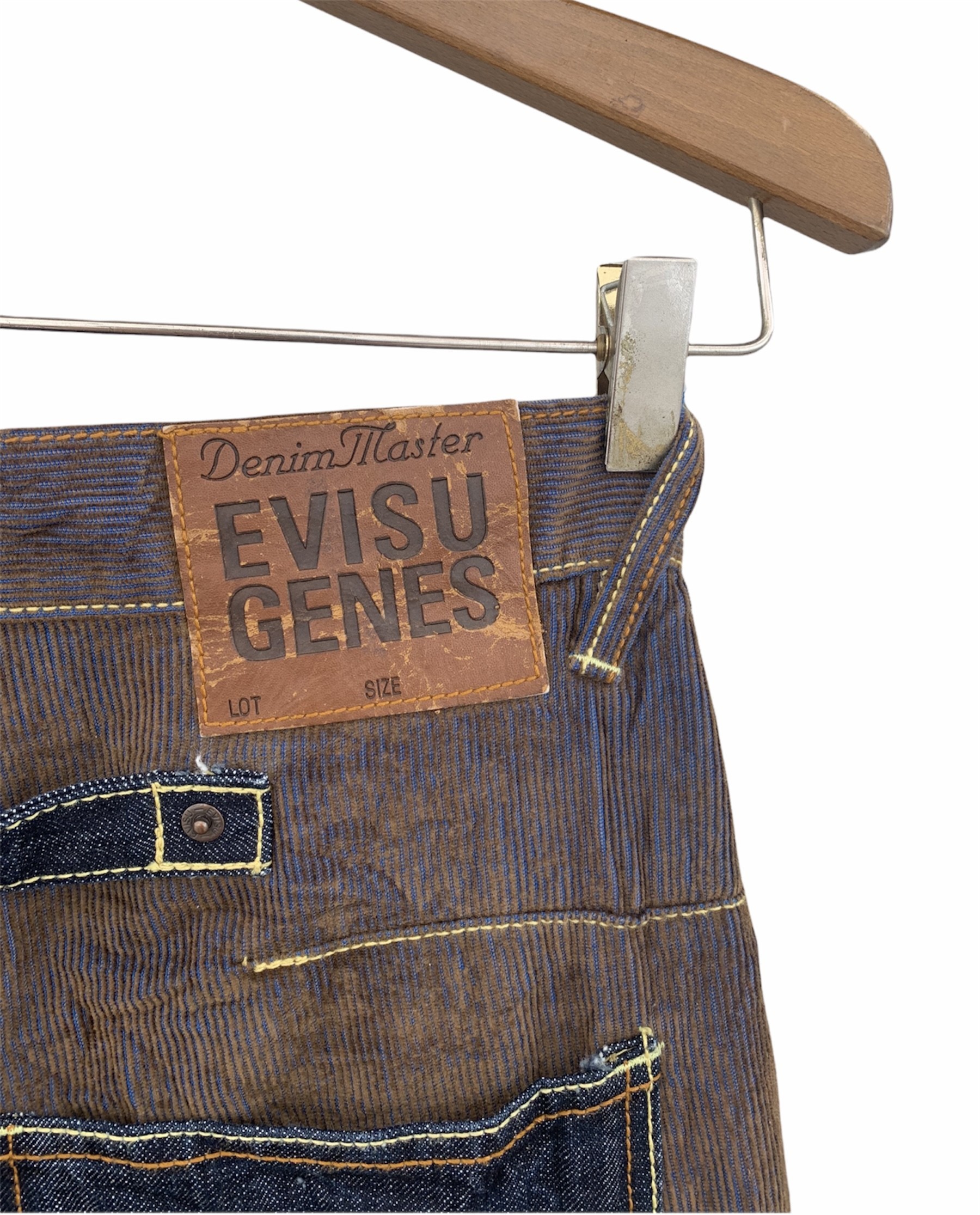 Evisu - Vintage Evisu Genes Curduroy Spellout Pant - 7