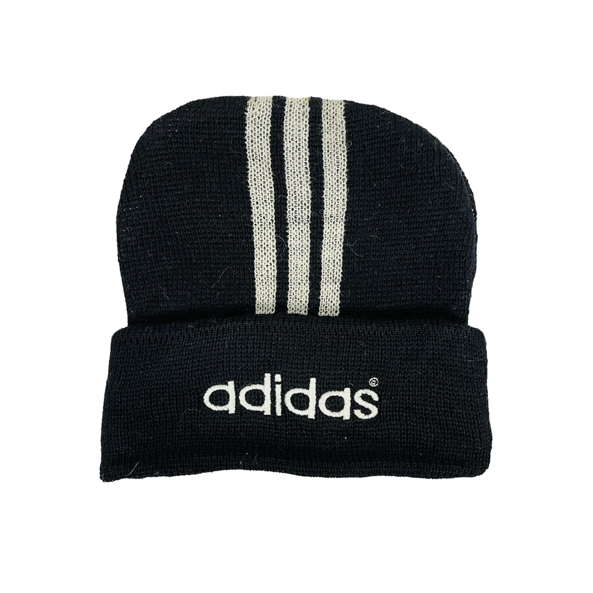 VINTAGE ADIDAS BEANIE HAT - 1