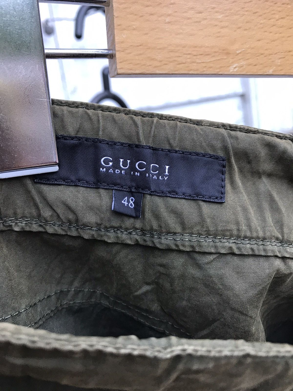 Gucci Loose Fit Relaxed Pant Zipper Ankle - 11