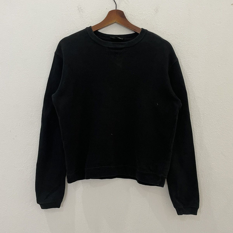 Vintage A.P.C Crewneck Plain Sweatshirt - 1