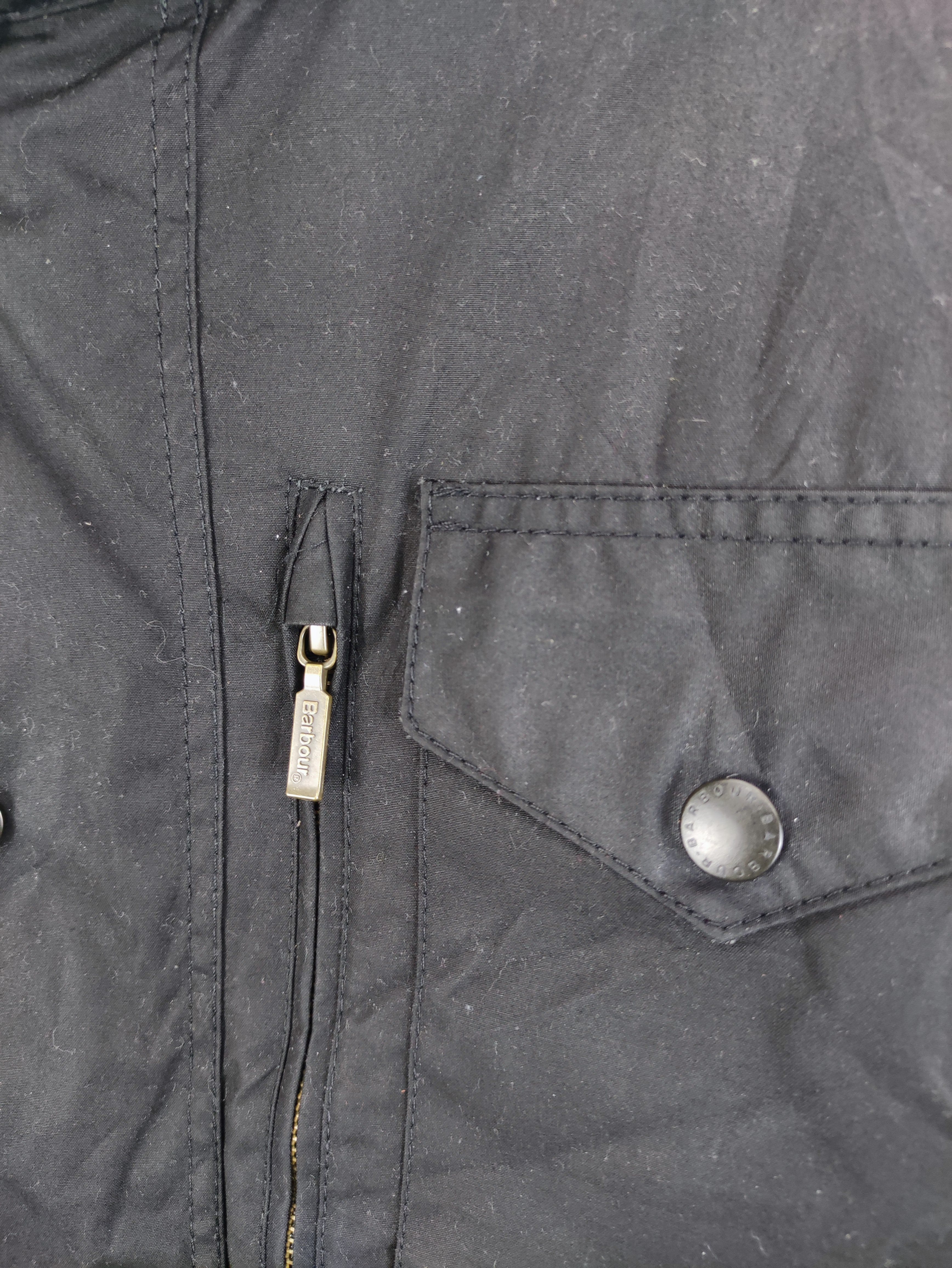 Vintage Barbour Jacket Zipper - 2