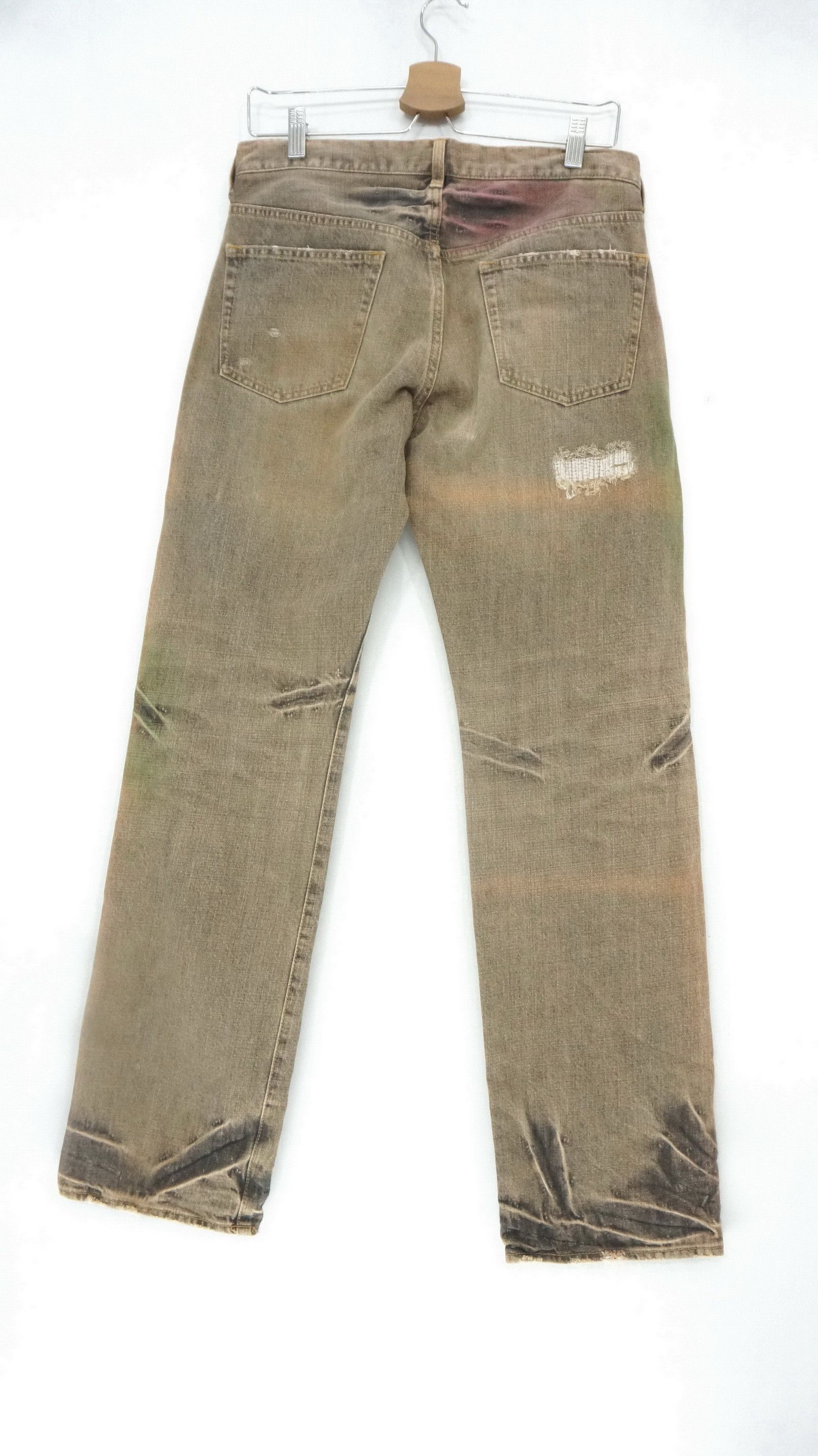 TAKEO KIKUCHI Distressed Vintage Jeans - 3