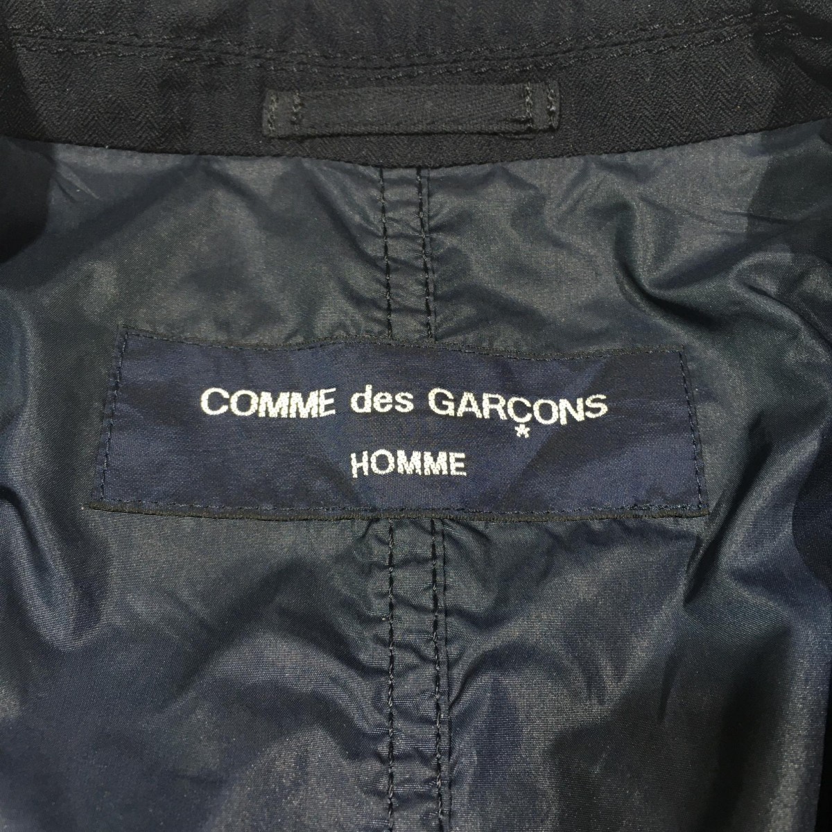 CDG Homme Reversible Twill Jersey Jersey Jacket / Blazer - 9