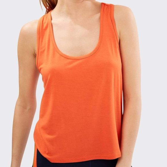 Splits59 Etta Tank Top in Orange - 2