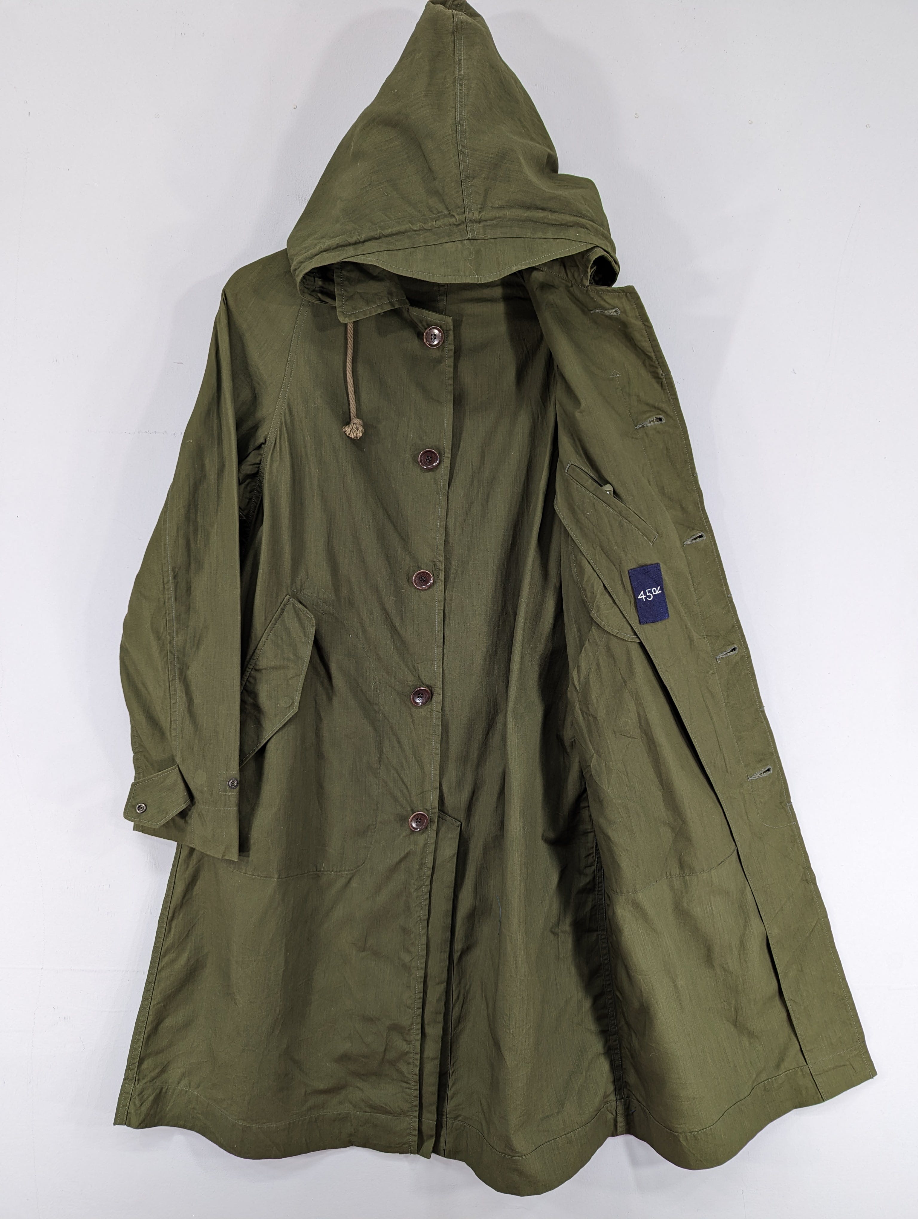 🔥RARE🔥45rpm Green Army Parka Hooded Jacket - 8