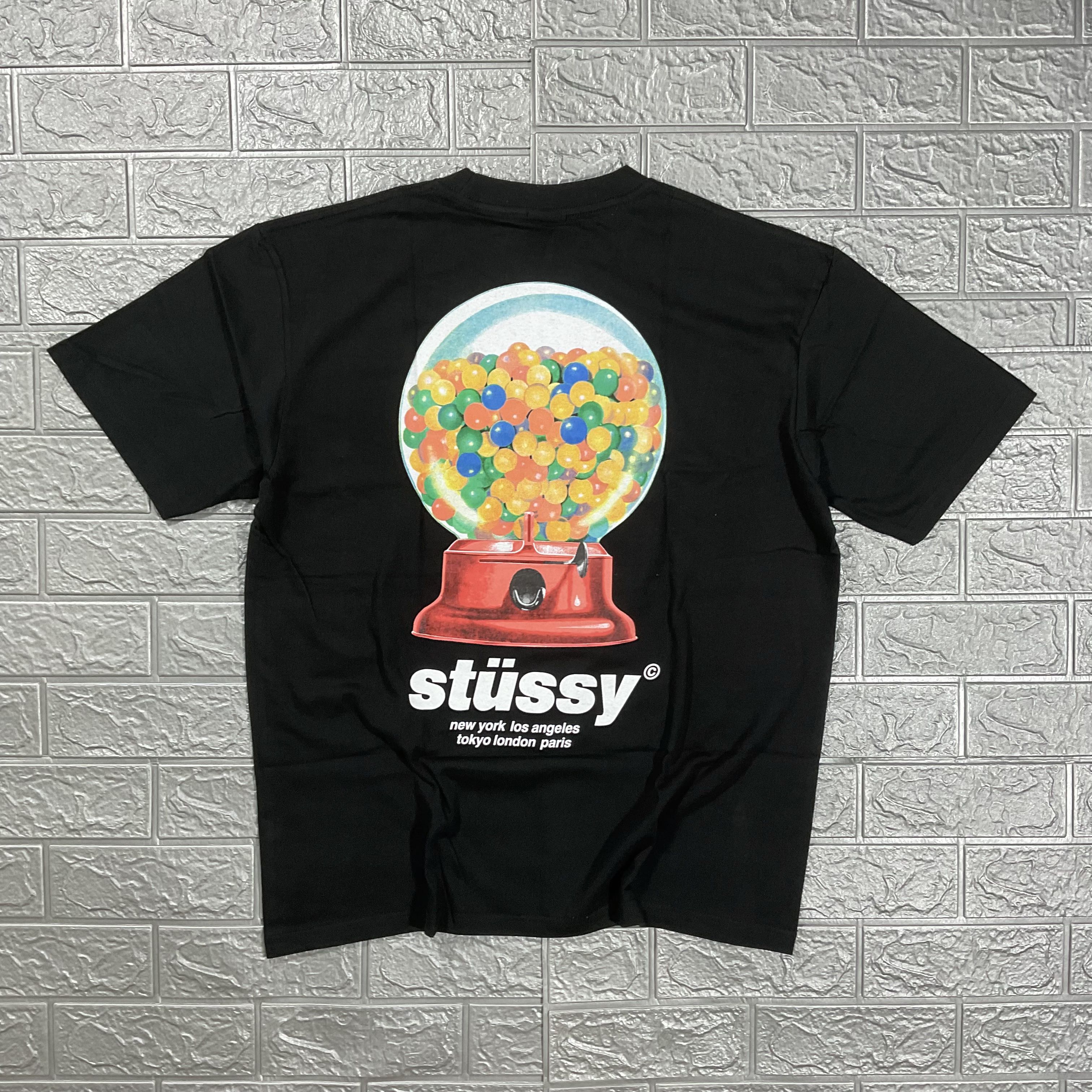 Stussy Gumball Tee Black - 1