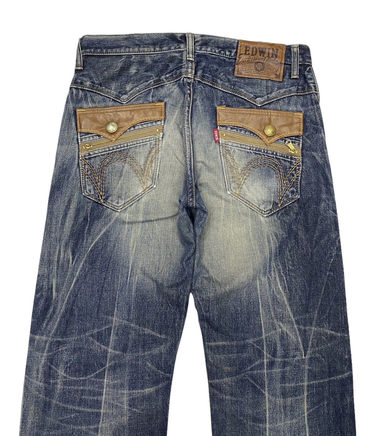 BAGGY DISTRESSED DENIM EDWIN EXCLUSIVE VINTAGE XU JEANS - 6