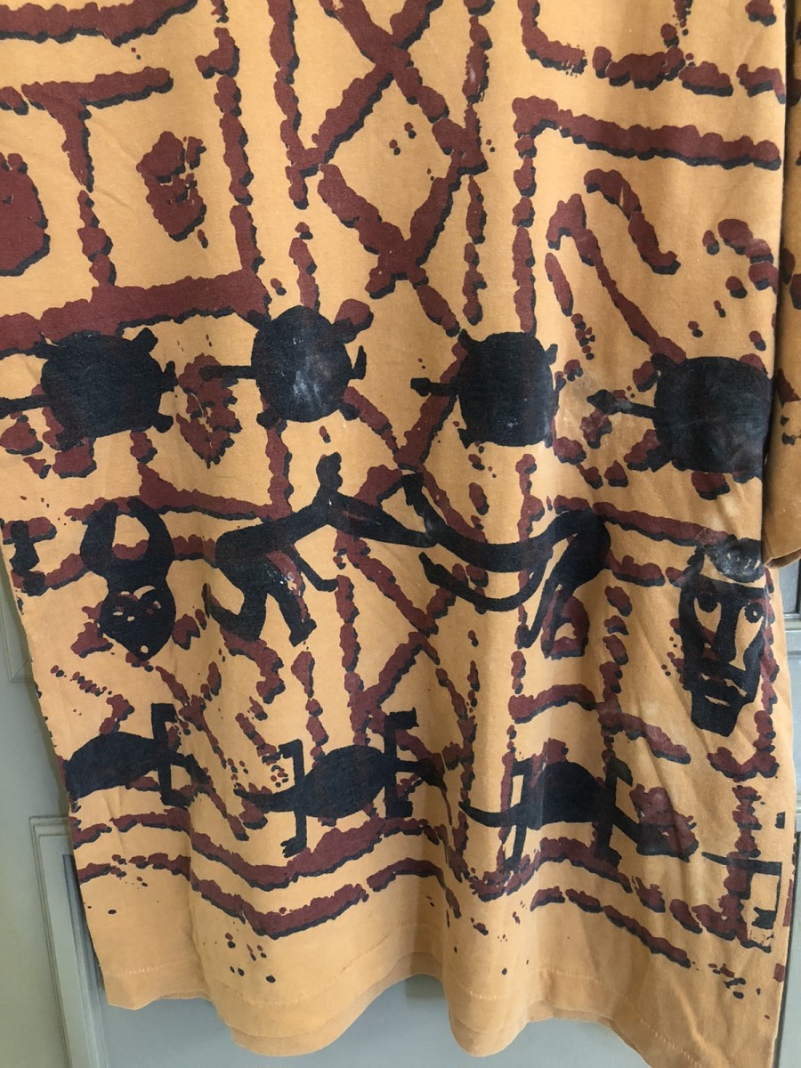 Vintage - Ancient Hieroglyph Writing full print shirt - 4