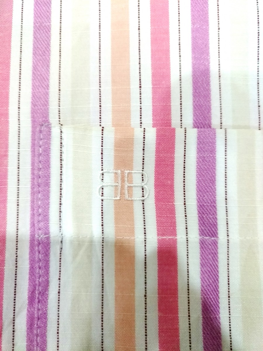 RARE! VTG BALENCIAGA VIBRANT MULTICOLORED CANDY STRIPED - 6