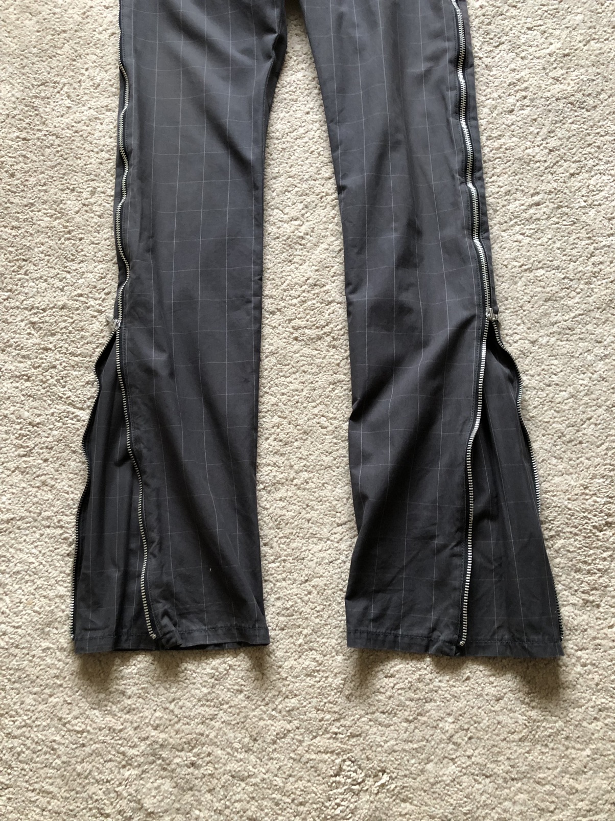Katharine Hamnett London - 1990s Katharine Hamnett Checked Side Zipper Pant - 2
