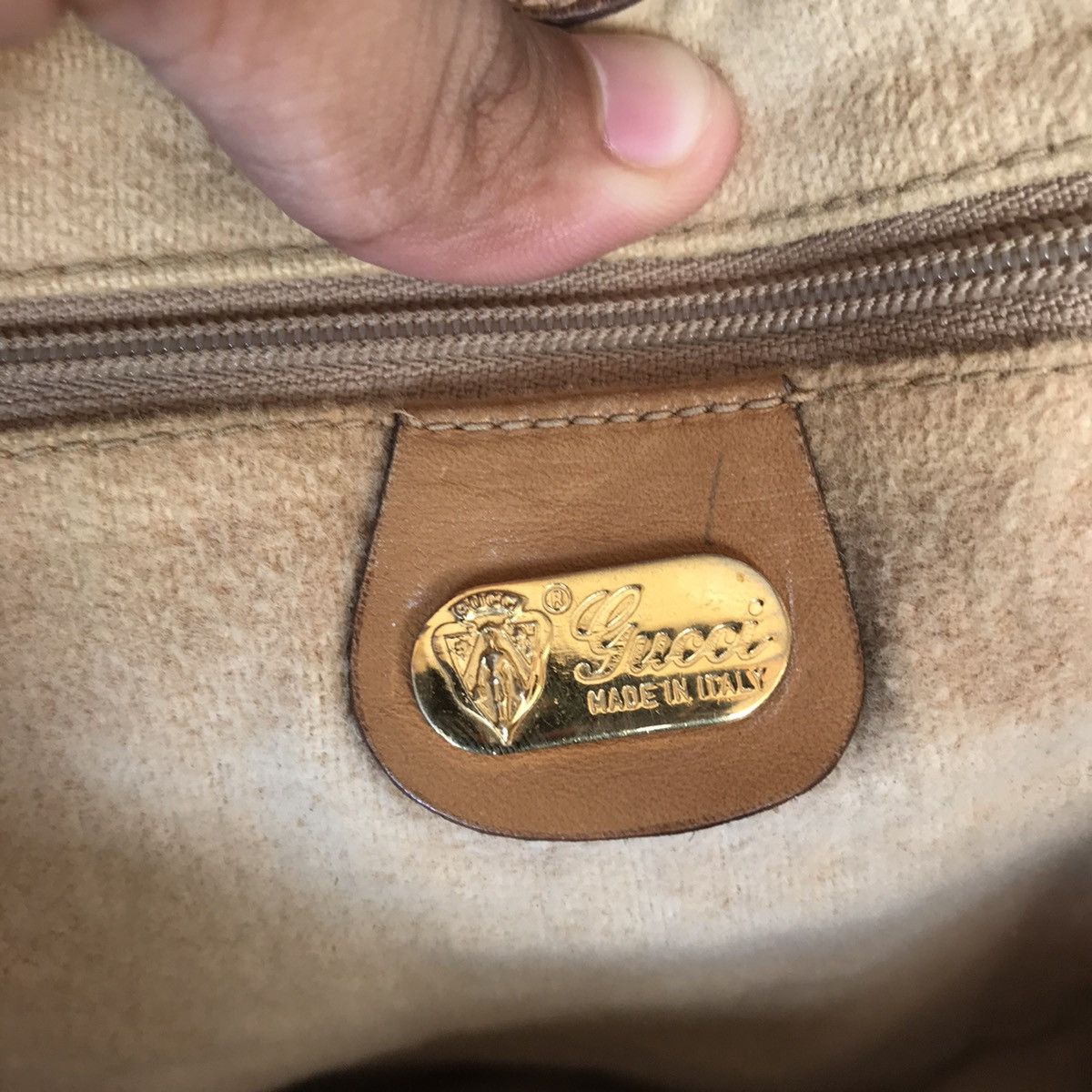 Authentic Gucci Monogram Tote Bag - 8