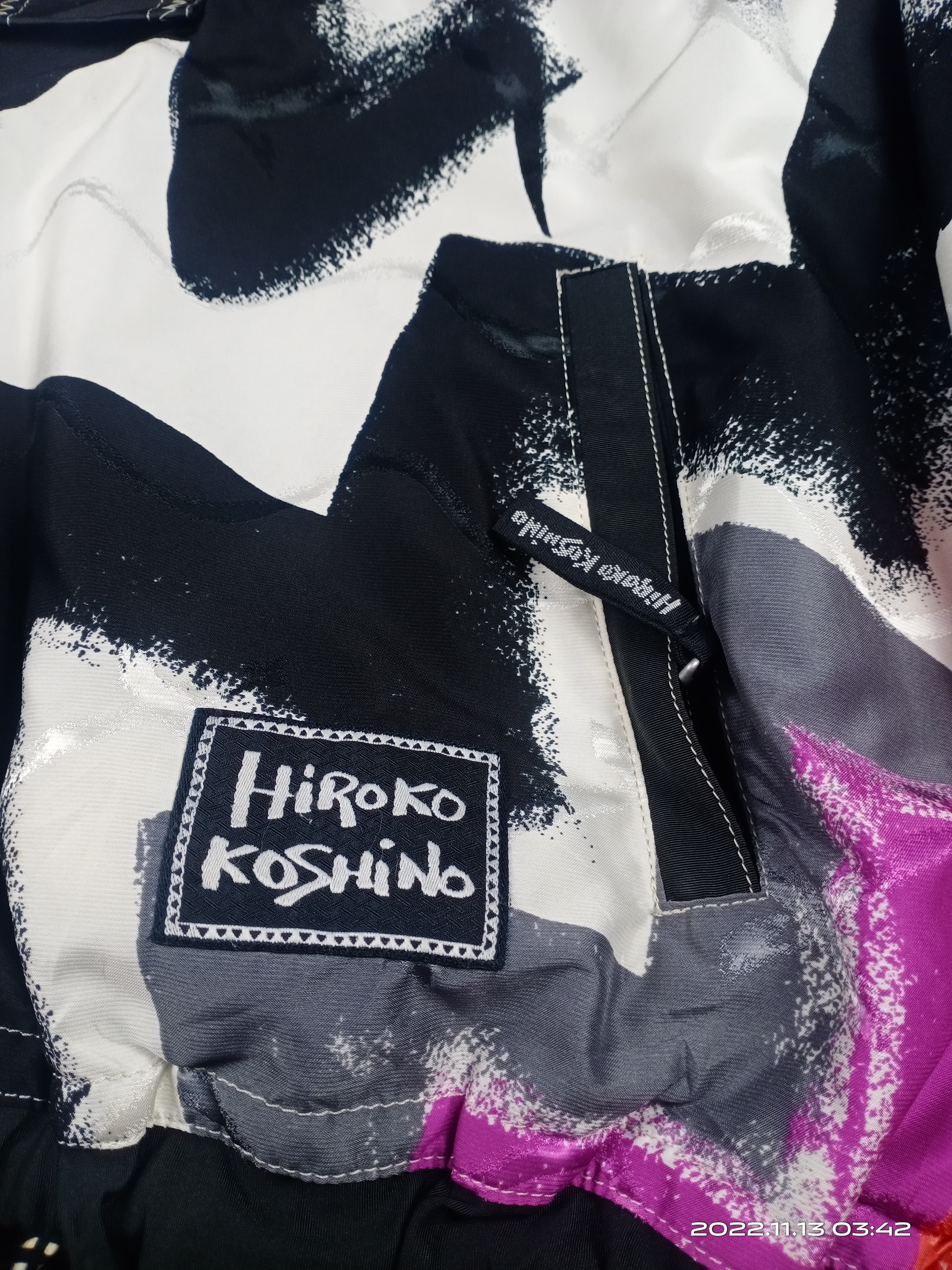 Japanese Brand - 💥RARE💥Vintage Hiroko Koshino Pop Art Halfziper Ski Jacket - 6