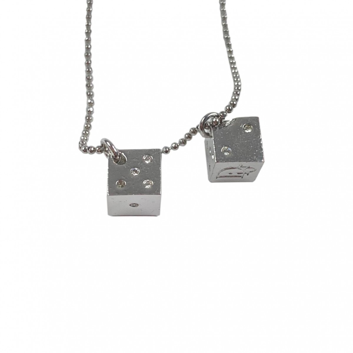 Silver Dice necklace - 3
