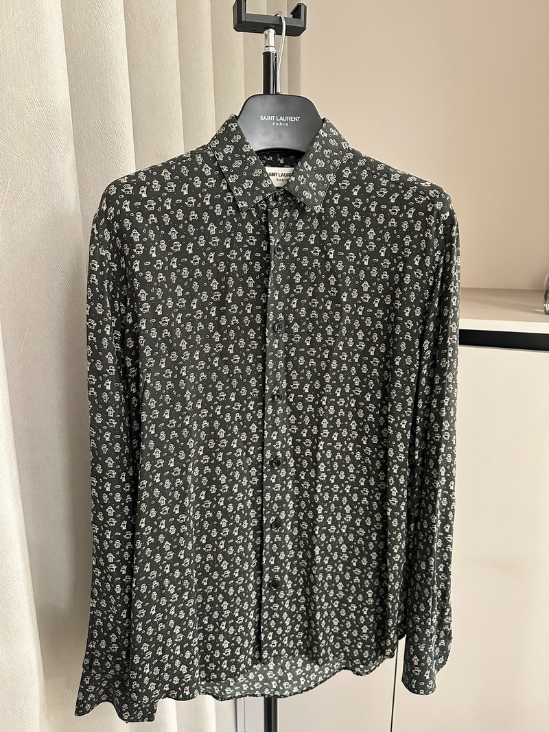 Saint Laurent SS19 Silk Doll Shirt - 1