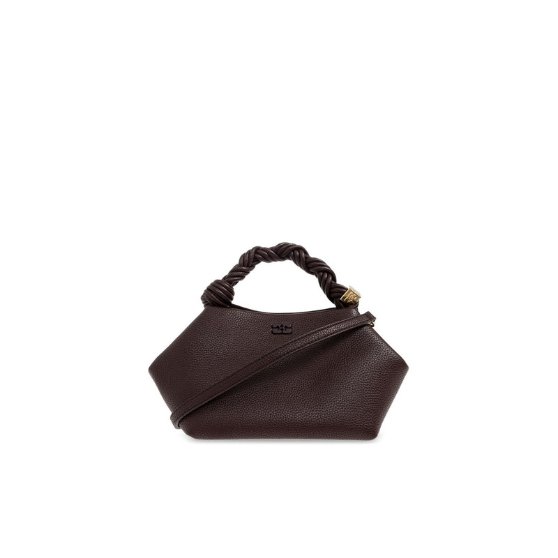 GANNI Bou Small Handbag Brown New & Authentic - 1