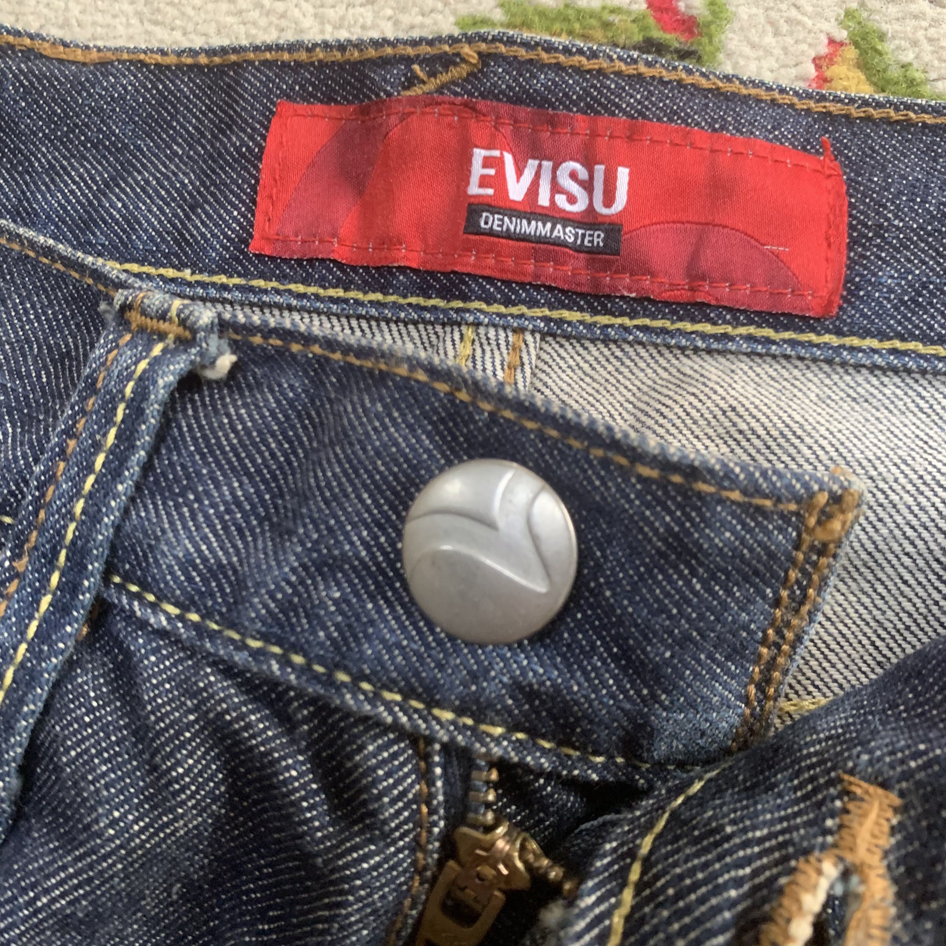 JAPANESE BRAND 🔥 Evisu Genes DenimMaster Selvedge Jeans - 5