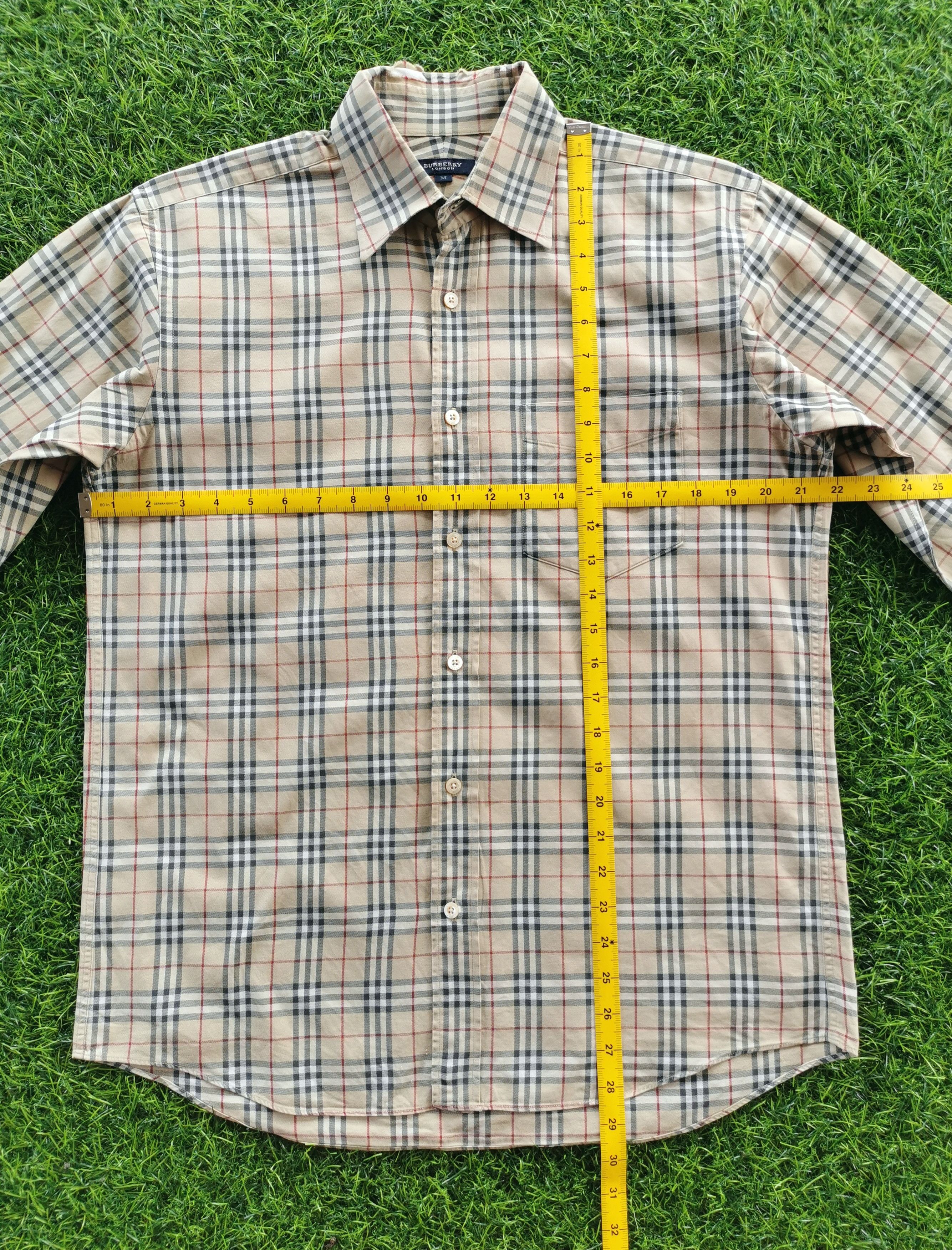 Burberry Check Long Sleeve Shirts - 15