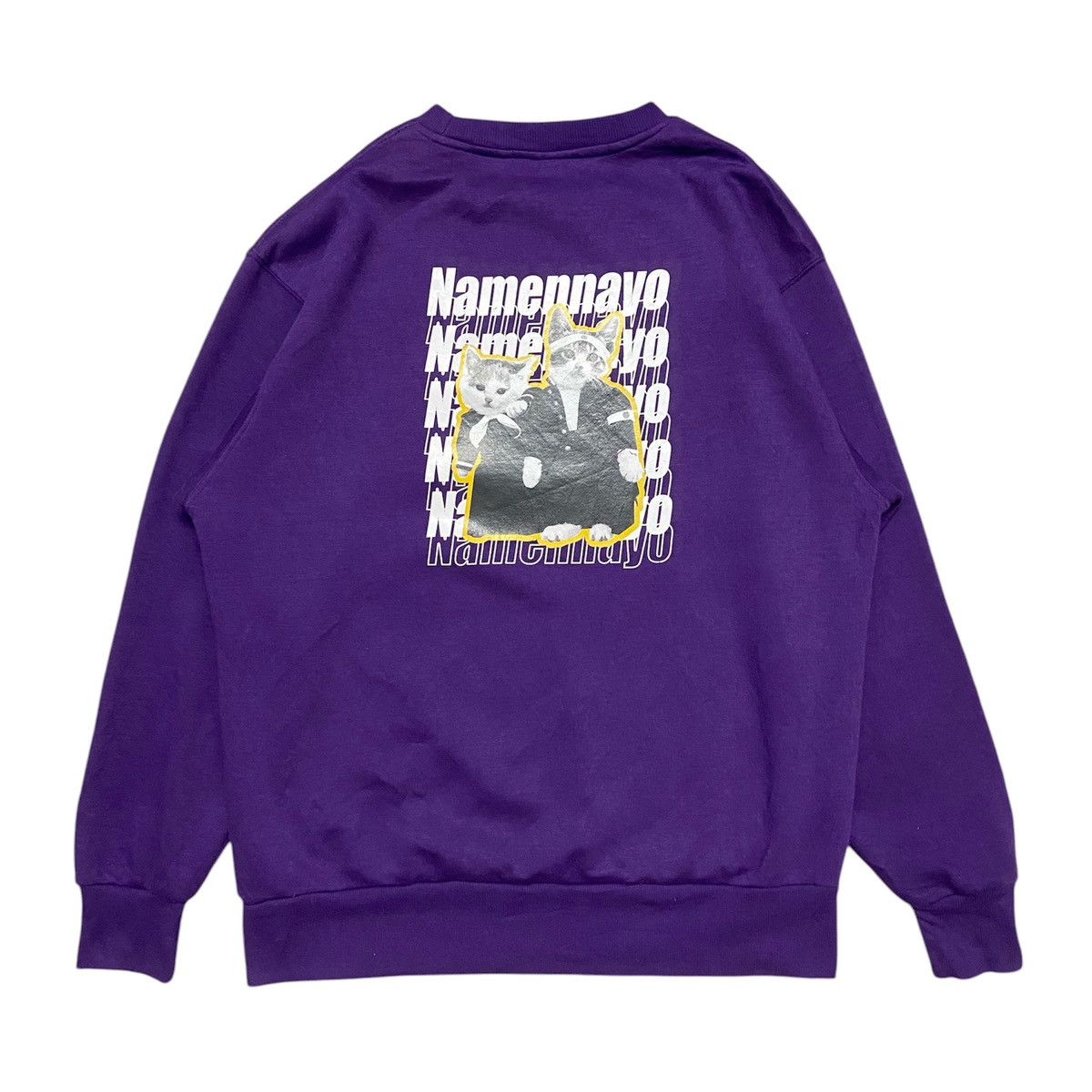 Animal Tee - Namennayo Cats Pullover Sweatshirt - 1