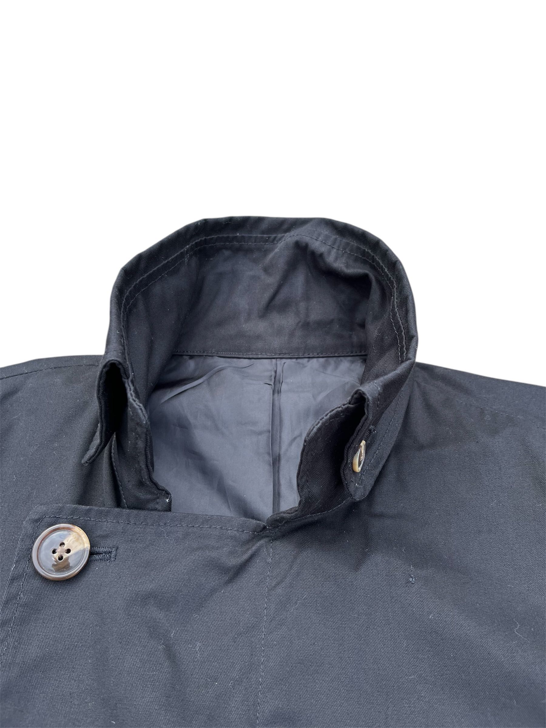 Tete homme by issey miyake double breasted peacoat jacket - 7