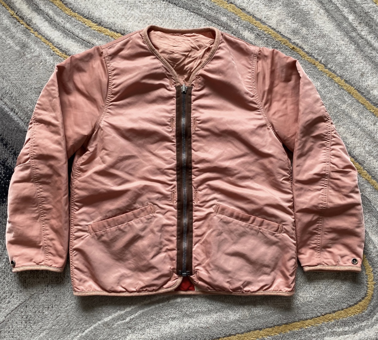 VISVIM IRIS PINK Pink Mud Dye Jacket - 5
