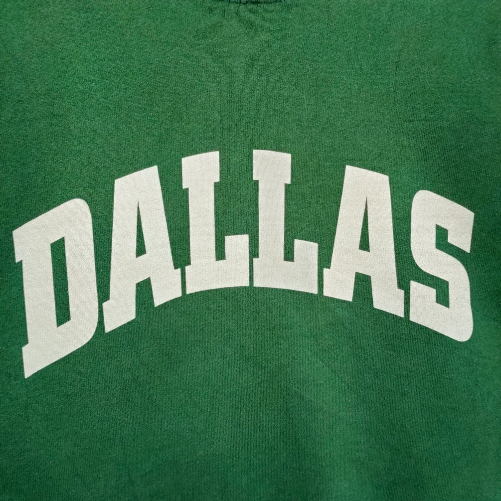 Vintage - VINTAGE FADED GREEN DALLAS SWEATSHIRT NFL - 3