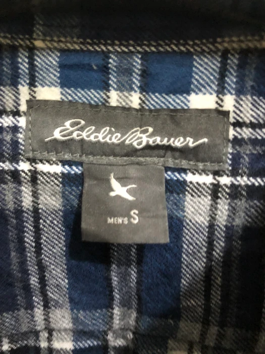 Eddie Bauer - Vintage Eddie Bauer Plaid Tartan Flannel Shirt 👕 - 4