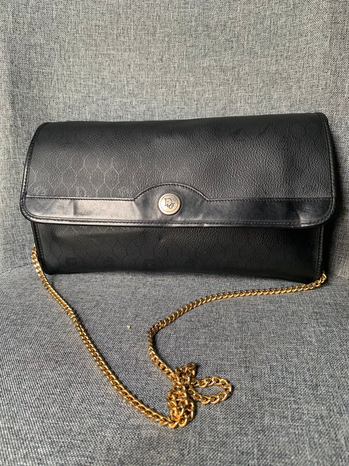 Authentic vintage CHRISTIAN DIOR shoulder chain bag - 1