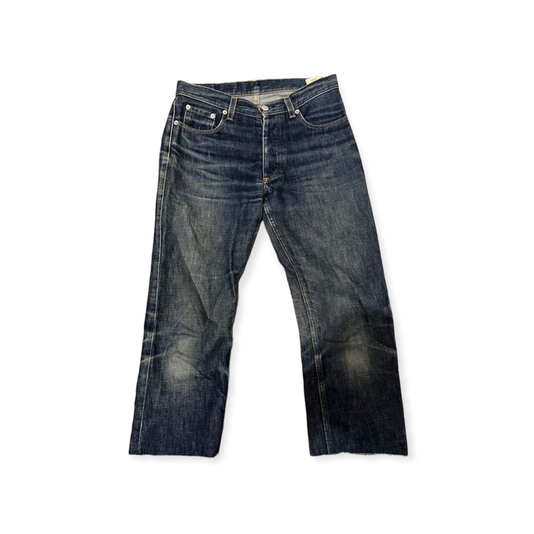 OG Vintage 1999 Helmut Lang Classic Raw Denim Italian Cut - 1