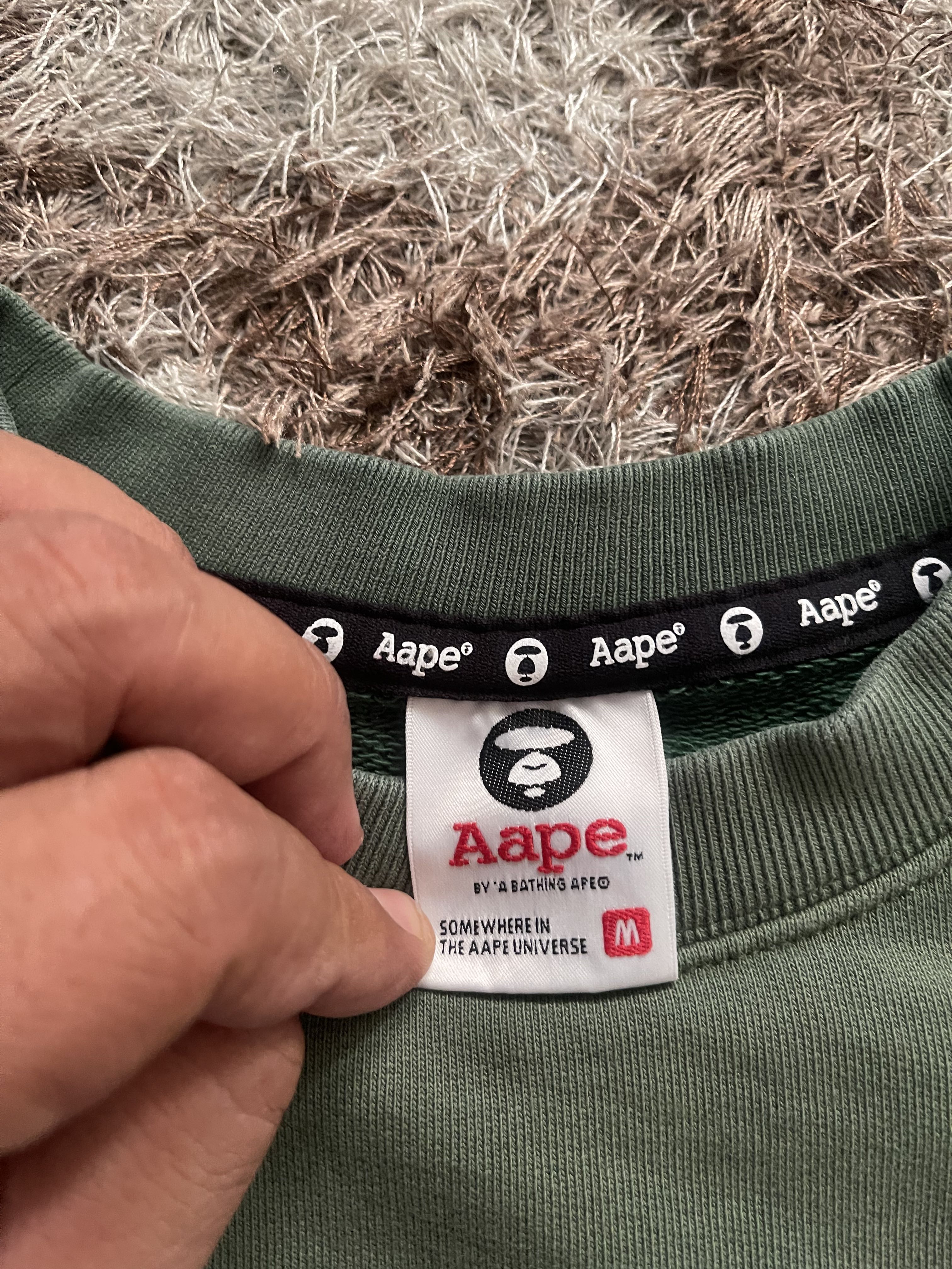 AAPE UNVS BY A BATHING APE CREWNECK - 3