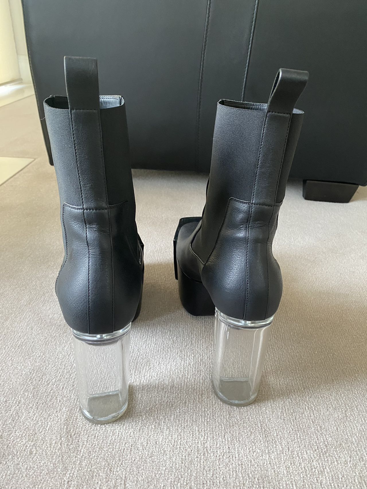 Rick Owens grilled Kiss Boots