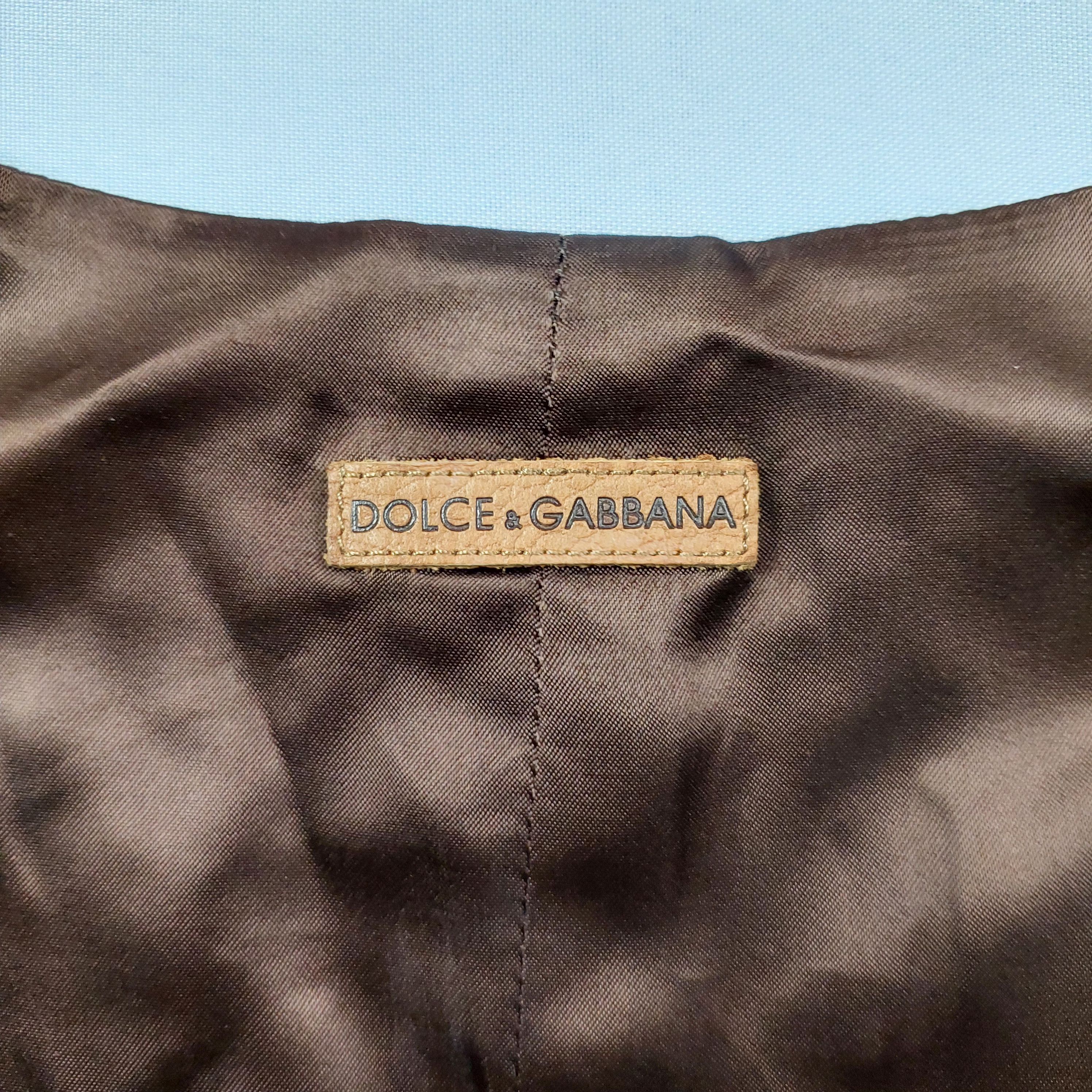 Dolce & Gabbana - Coated Denim - Vest - 7