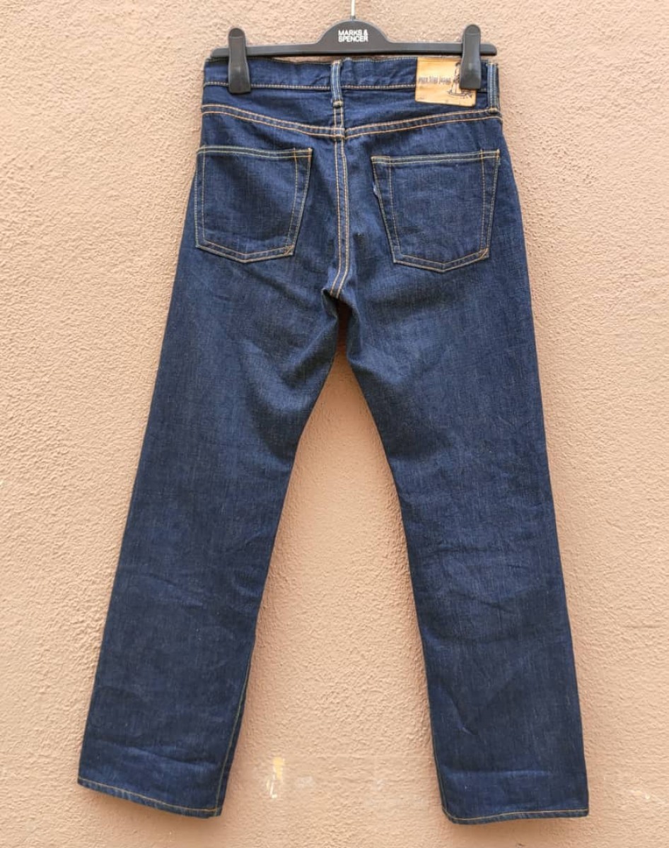 Indigo - Pure Blue Denim Denim Pant - 2
