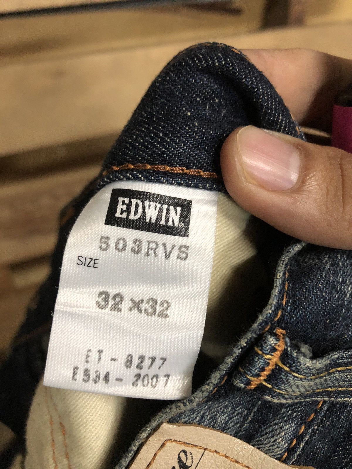 Edwin Jeans 503 Distressed Patchwork Design - 13