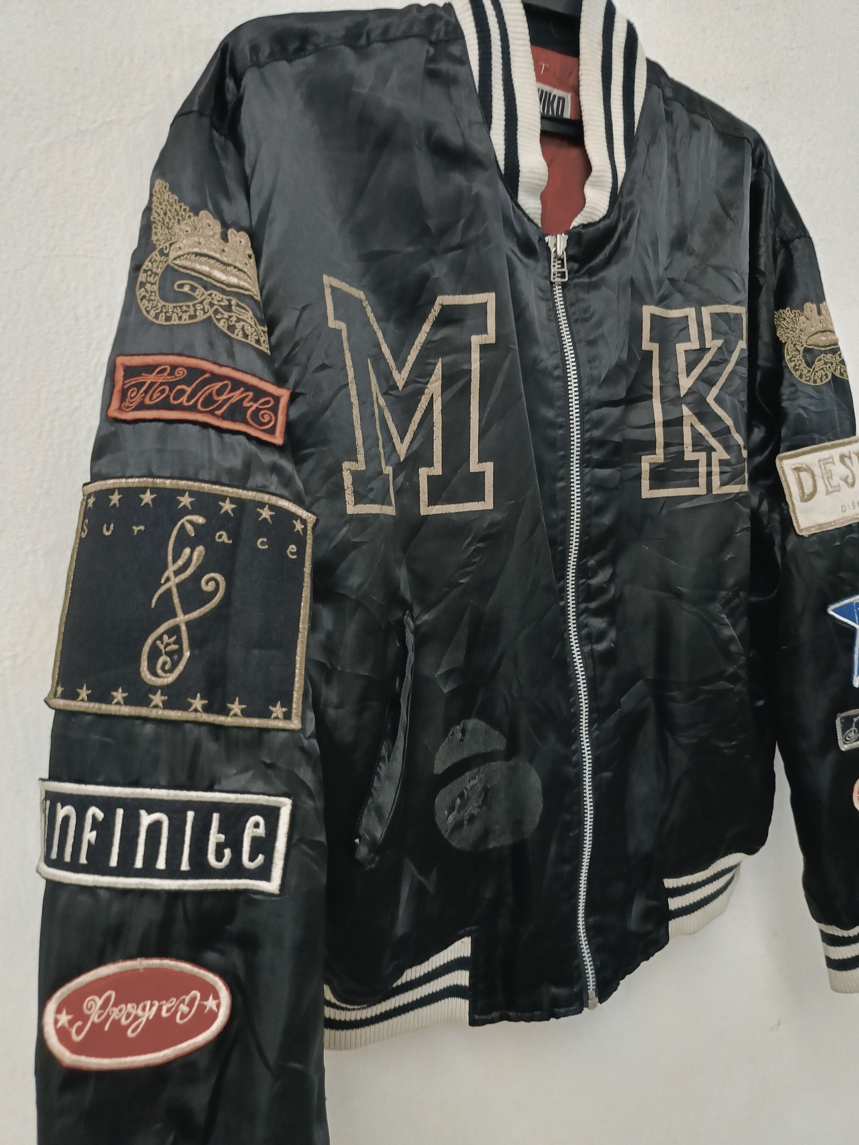 Archival Clothing - Vtg Rare Michiko Koshino Avantgarde Bomber - 4