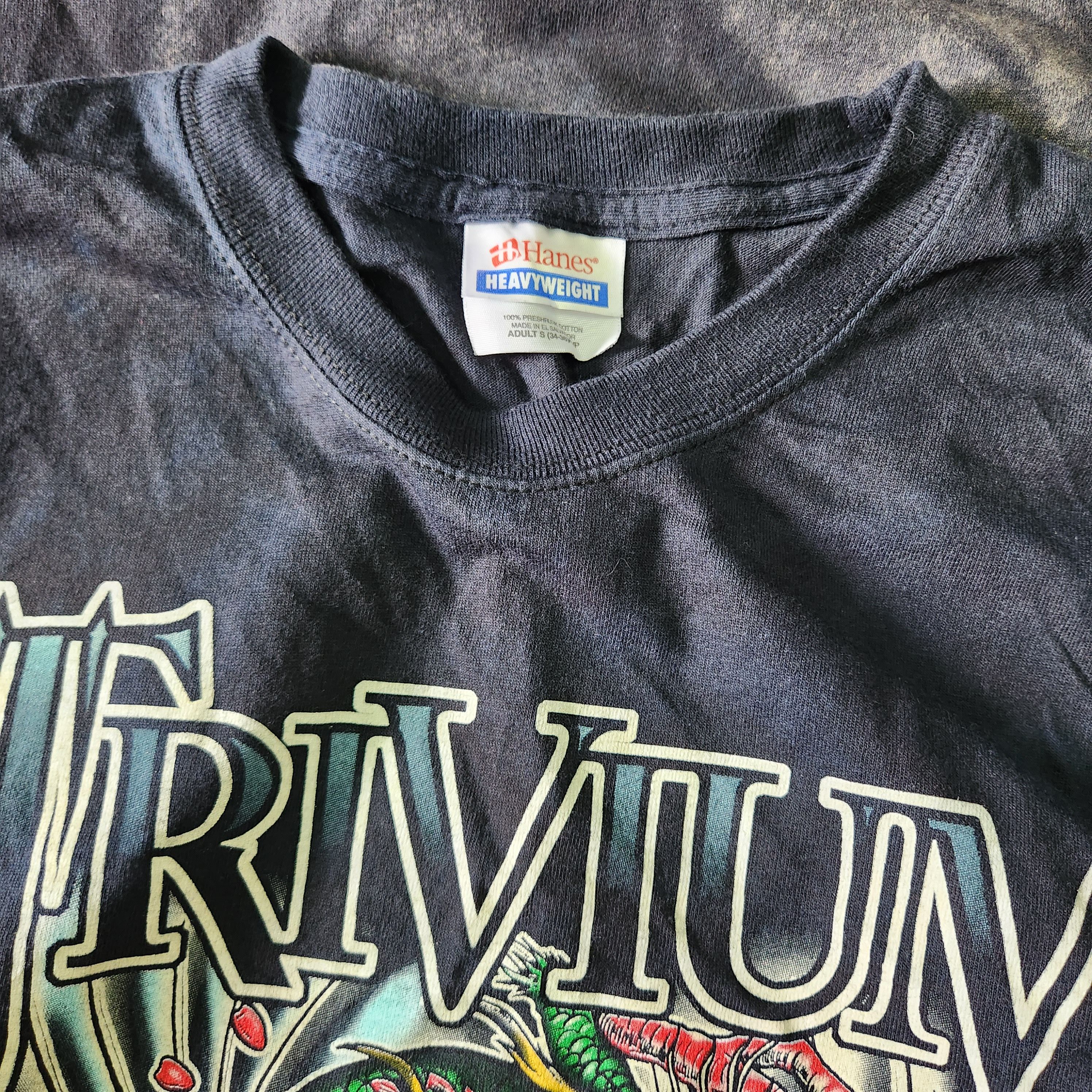 Vintage Y2K Trivium Band Tees Becoming The Dragon - 5