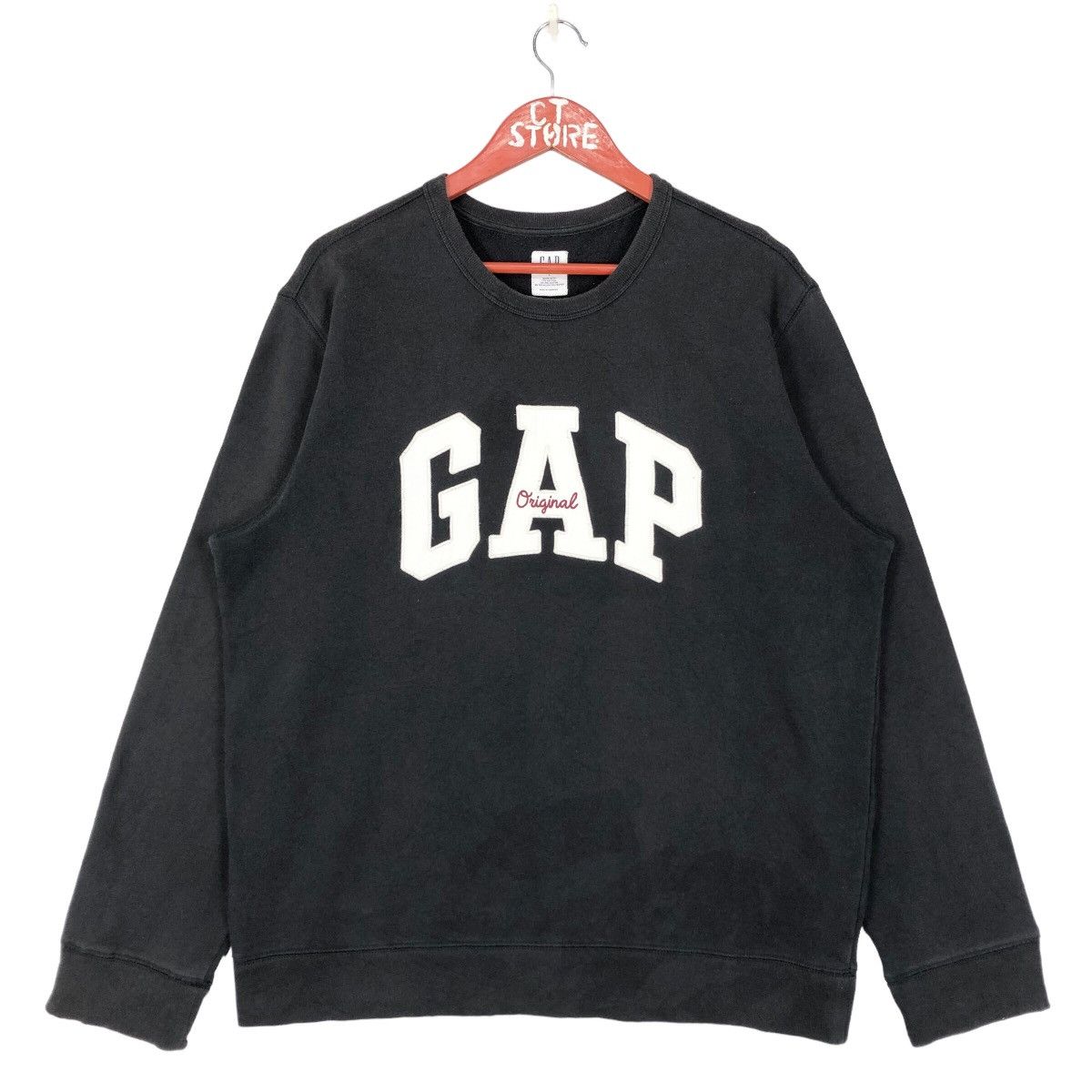 Vintage - Gap Big Logo Crewneck Sweatshirts - 1