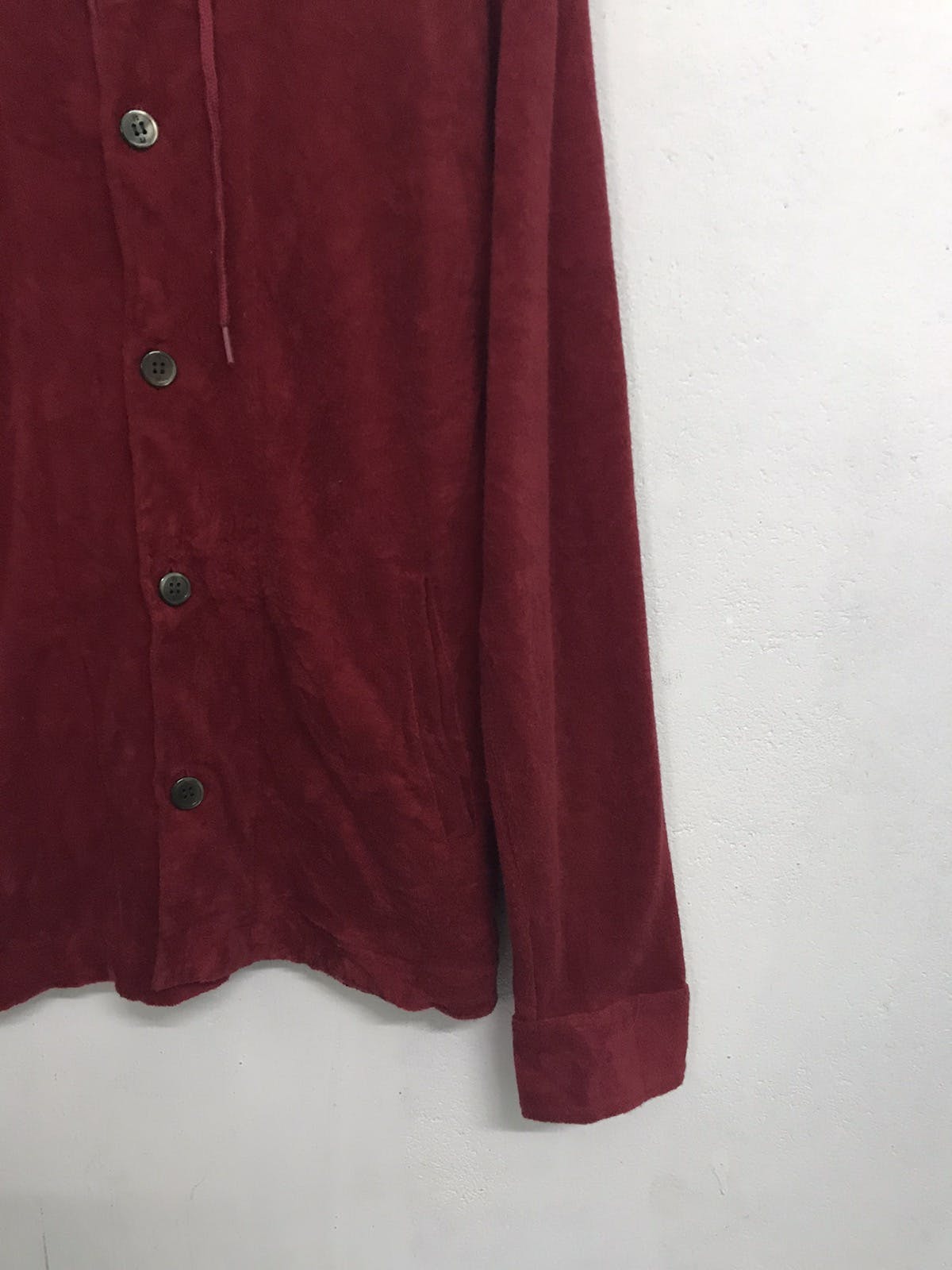 Paul Smith Button Up Hoodie Jacket Made in Japan - 6