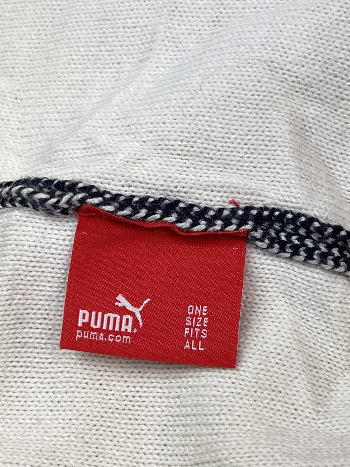 Puma Big Logo Beanie Hat Snow Cap - 5