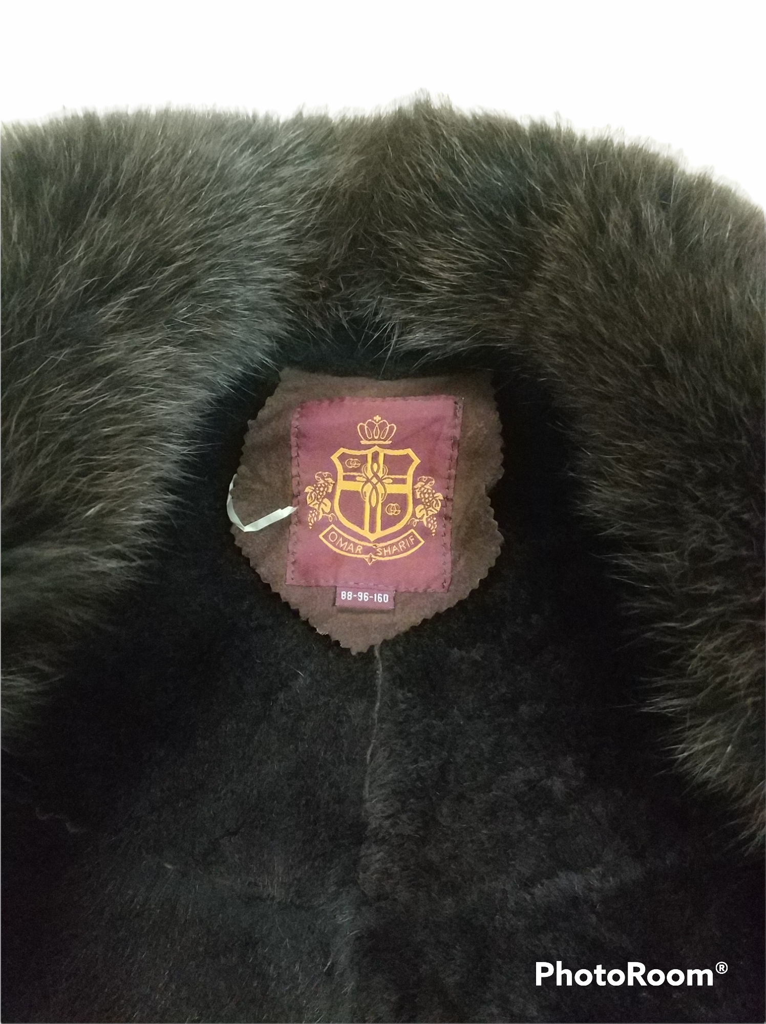 Designer - 🔥Very Rare Omar Sharif Paris Faux Fur Sherpa Jacket - 7